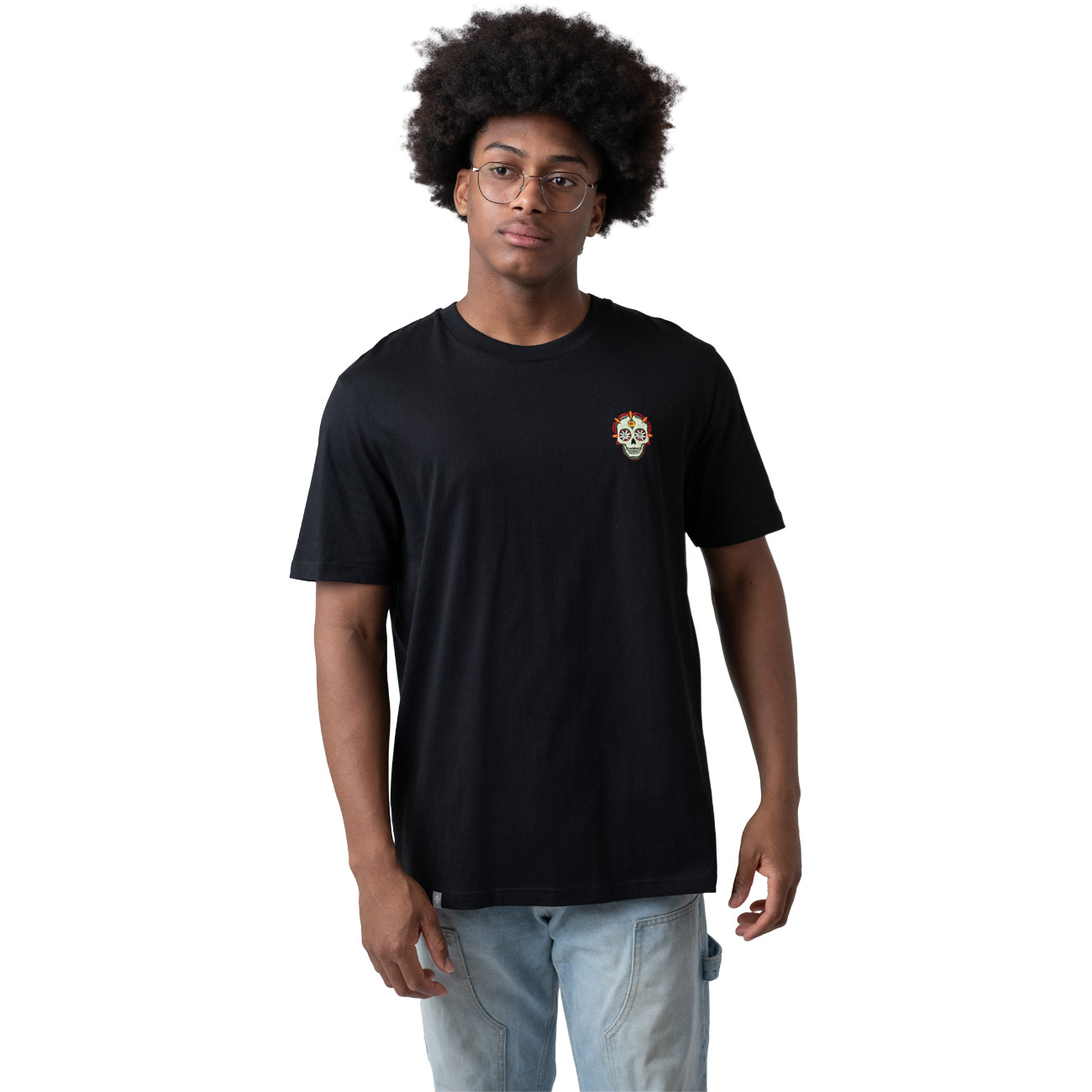 Bavarian Caps Herren T-Shirt Dia de muertos