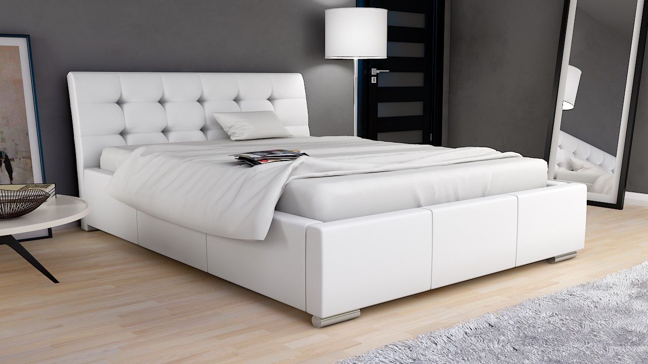 Polsterbett Bett Doppelbett MICA 140x200cm inkl.Bettkasten