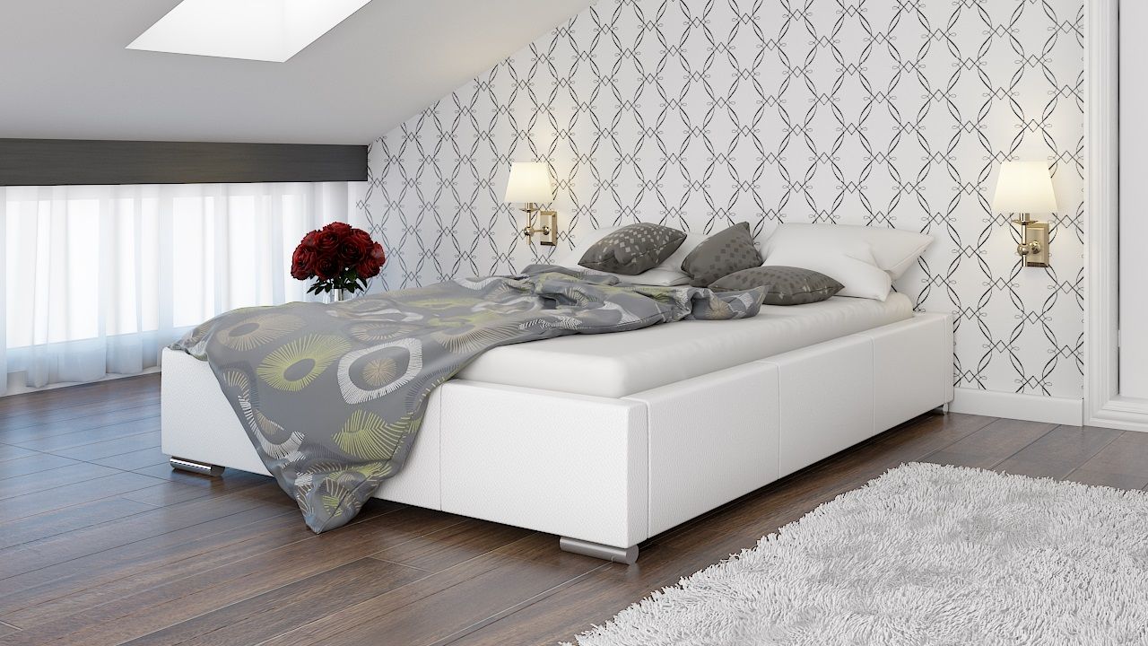 Polsterbett Bett Doppelbett GIUSTO 140x200cm inkl.Bettkasten