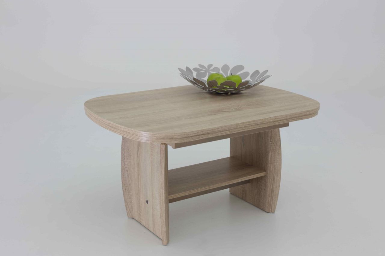 Couchtisch Wohnzimmertisch - Manfred - 90/142 x 68 cm Sonoma Eiche mit Liftfunkt