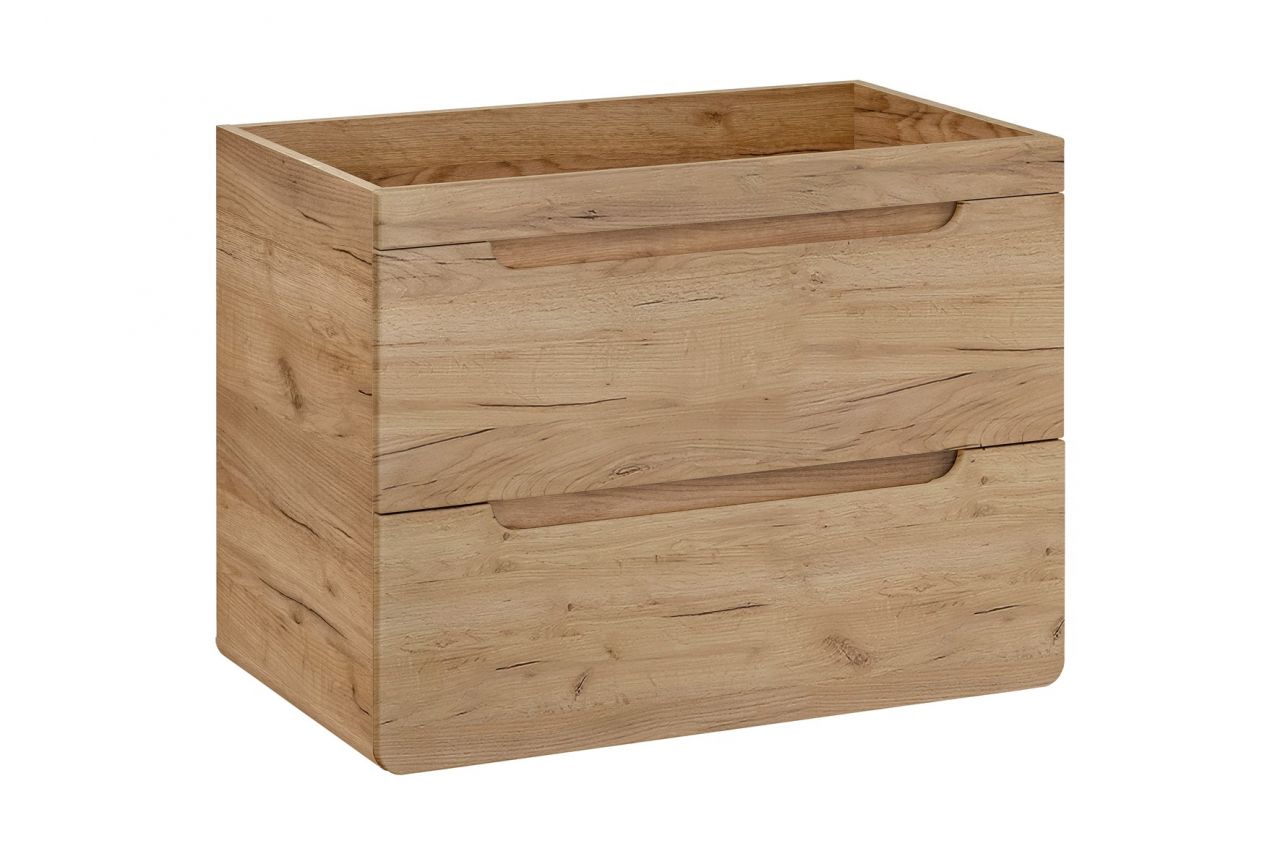 Waschbeckenunterschrank FERMO Gold Eiche 59x80x46 cm