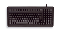 CHERRY G80-1800 COMPACT KEYBOARD, Kabelgebunden, Schwarz, PS2/USB (QWERTZ - DE)