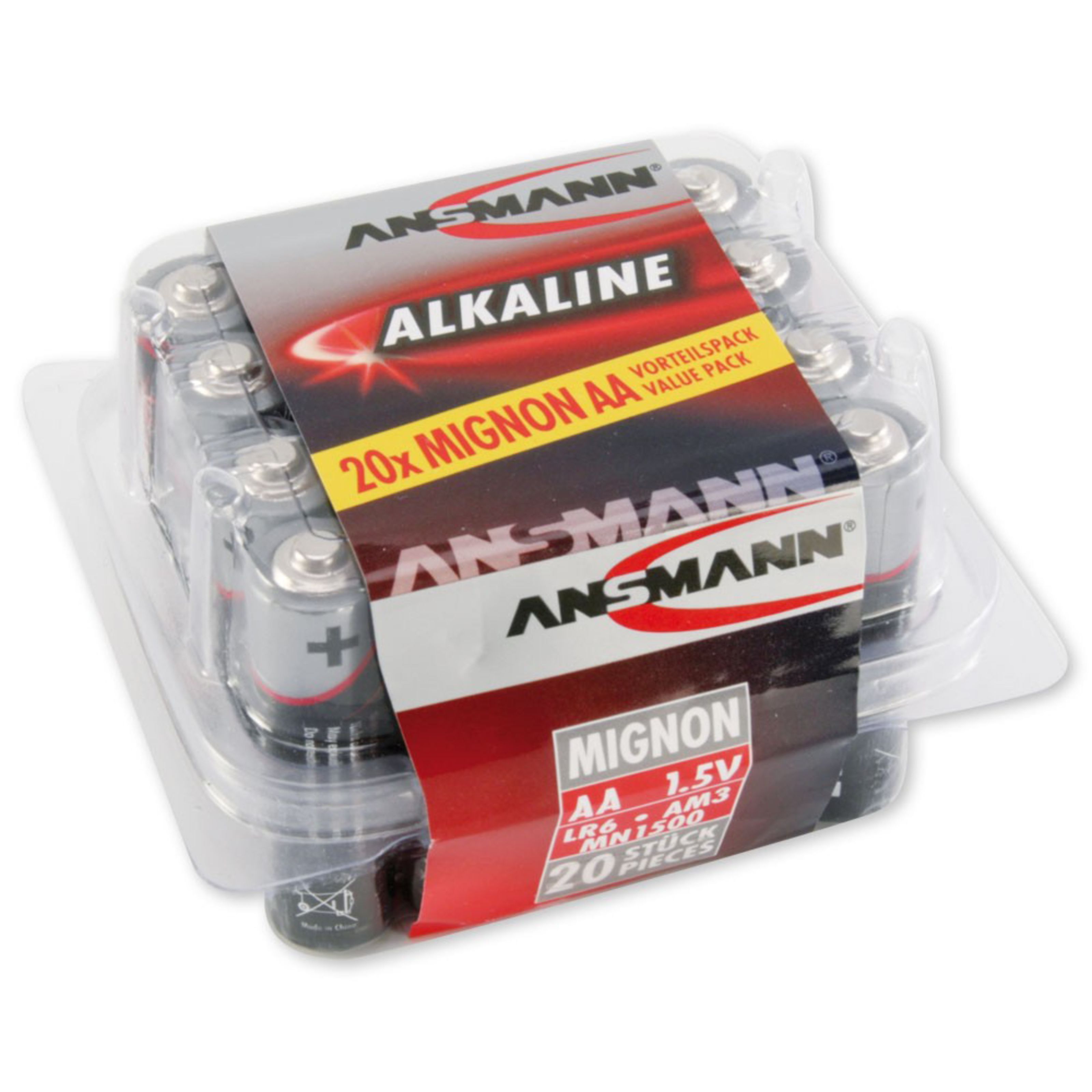 Ansmann Mignon AA RED Batterie Batterie