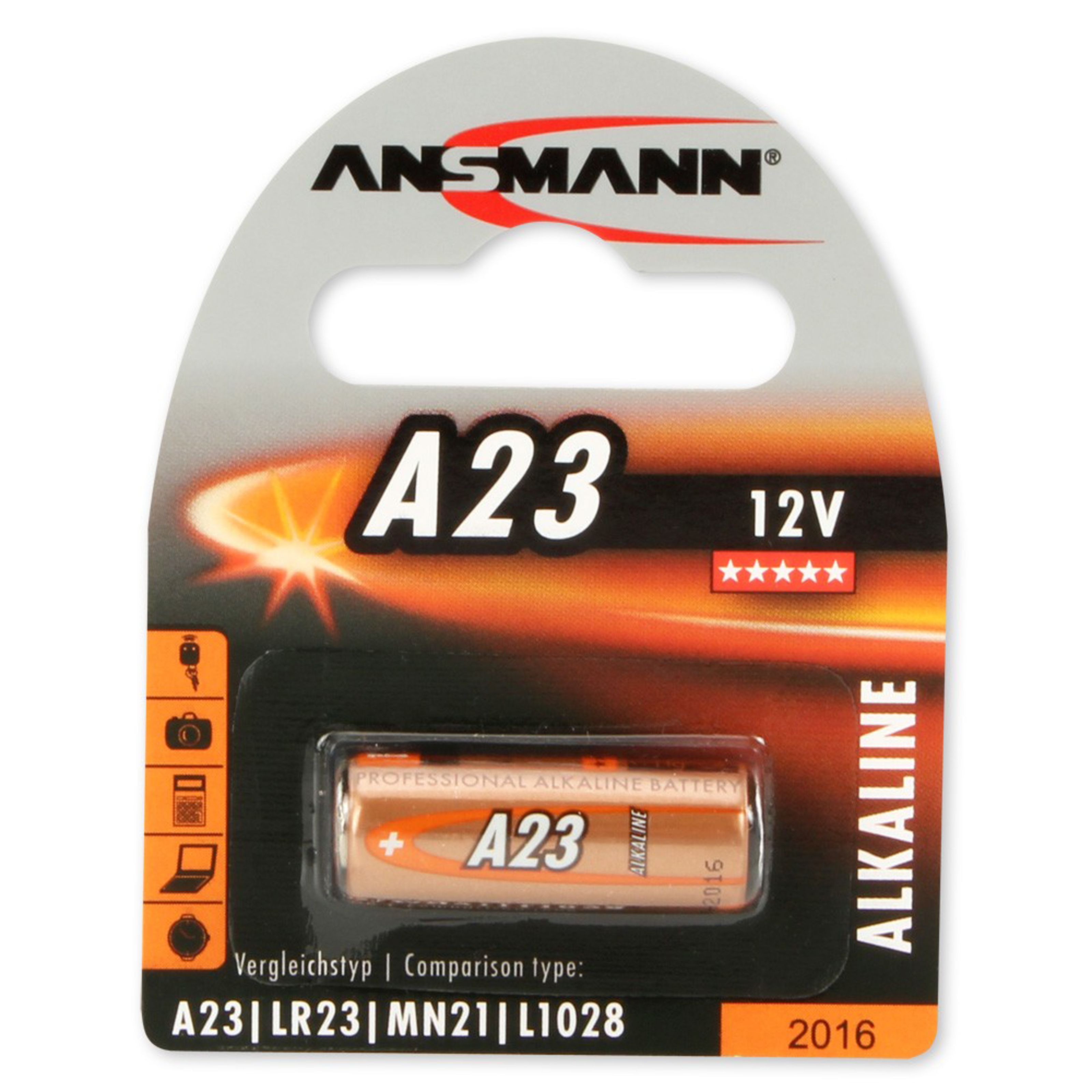 Ansmann A23 12 V Alkaline Batterie Batterie
