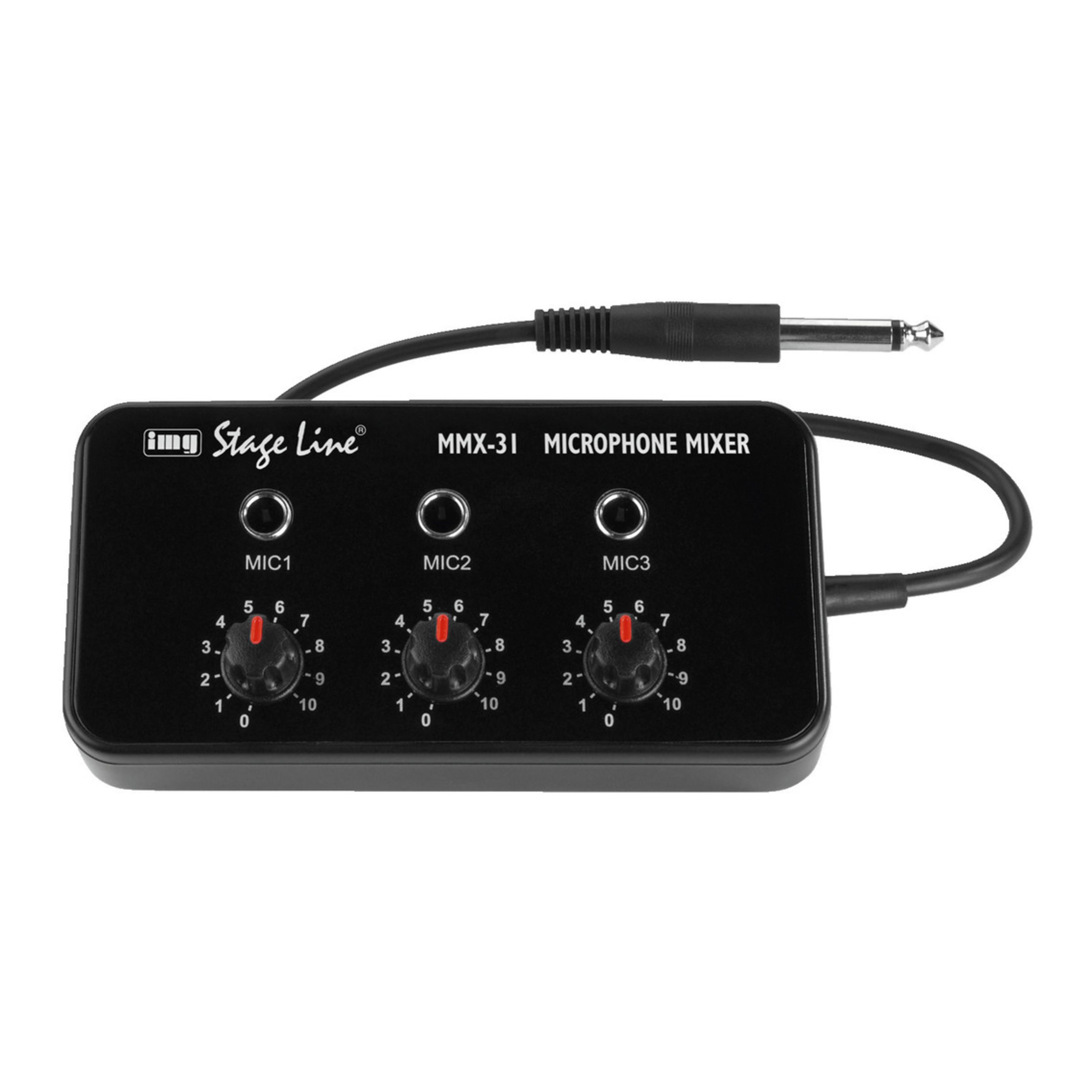 IMG STAGELINE MMX-31 Mikrofon Mixer DJ Mixer
