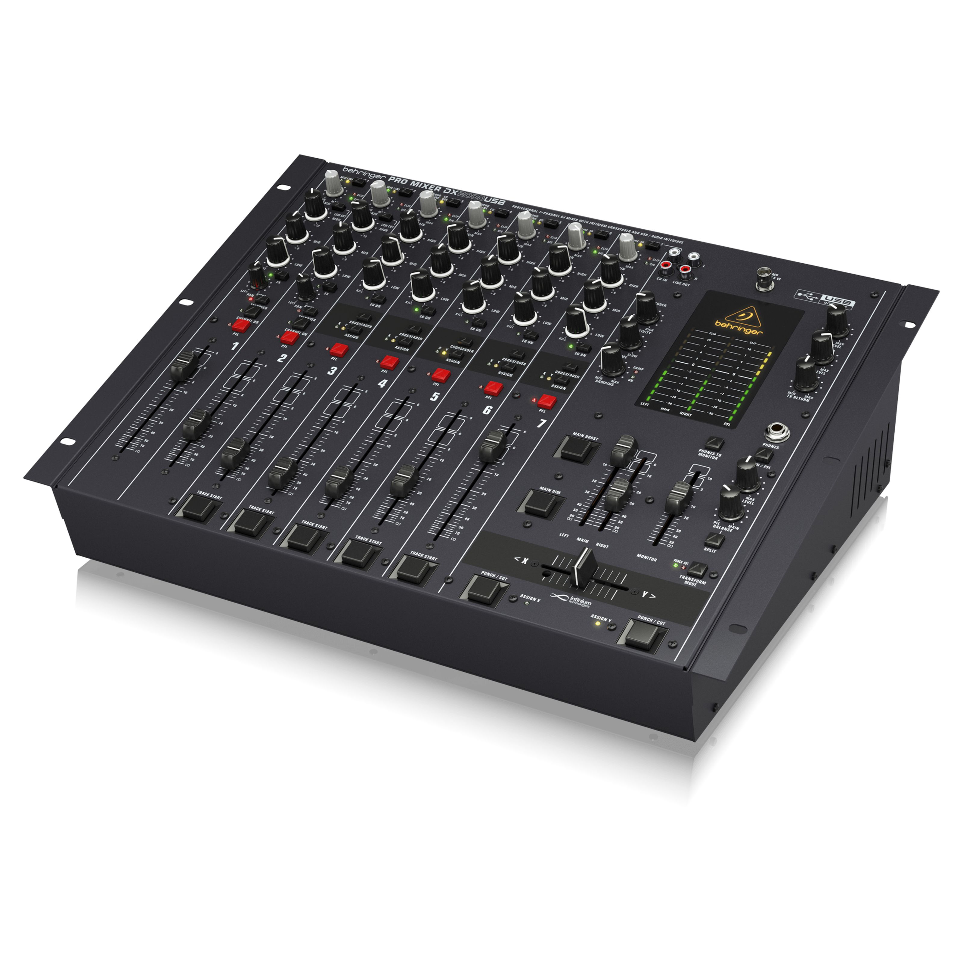 Behringer DX2000USB DJ Mixer Schwarz