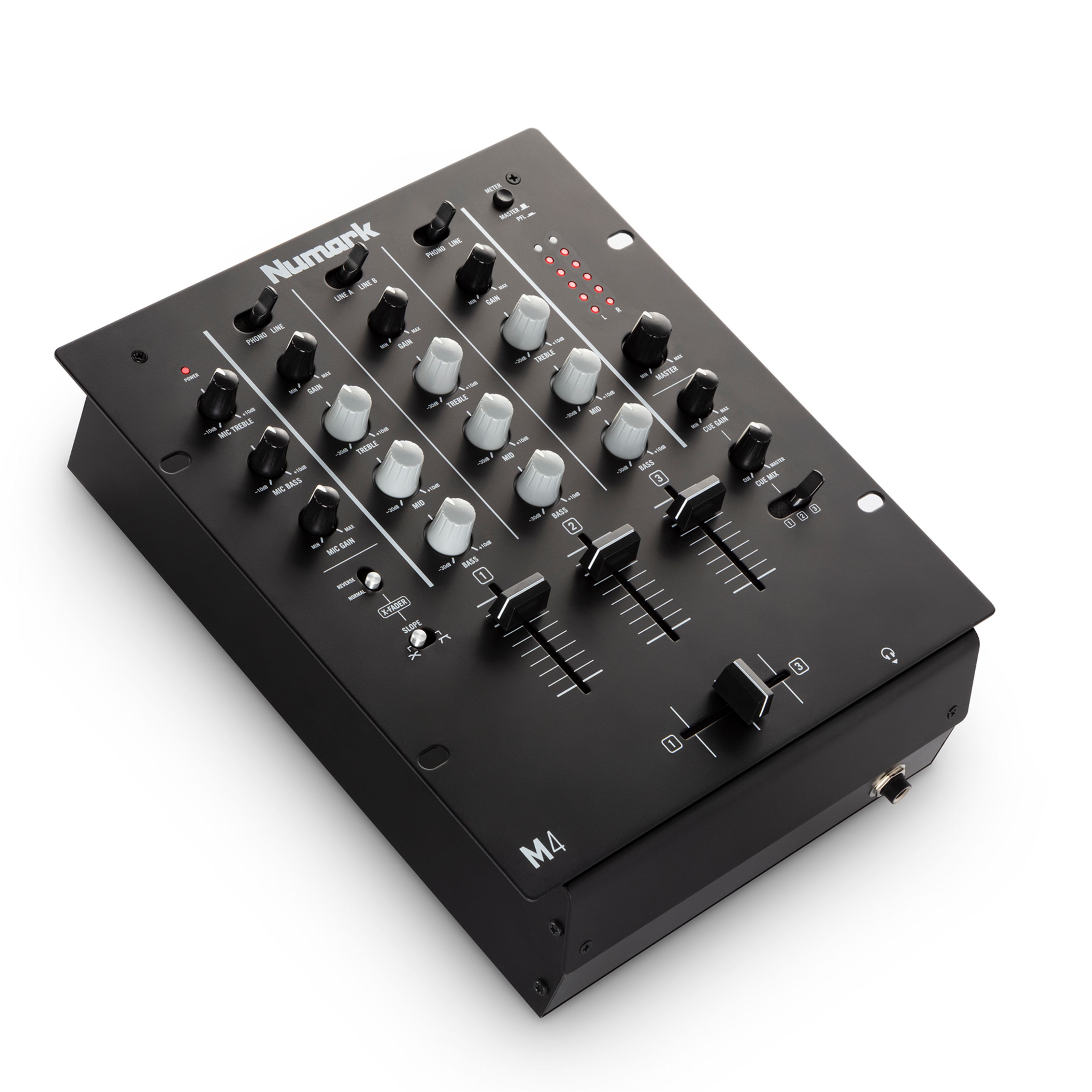 Numark M4 Black DJ Mixer  Schwarz