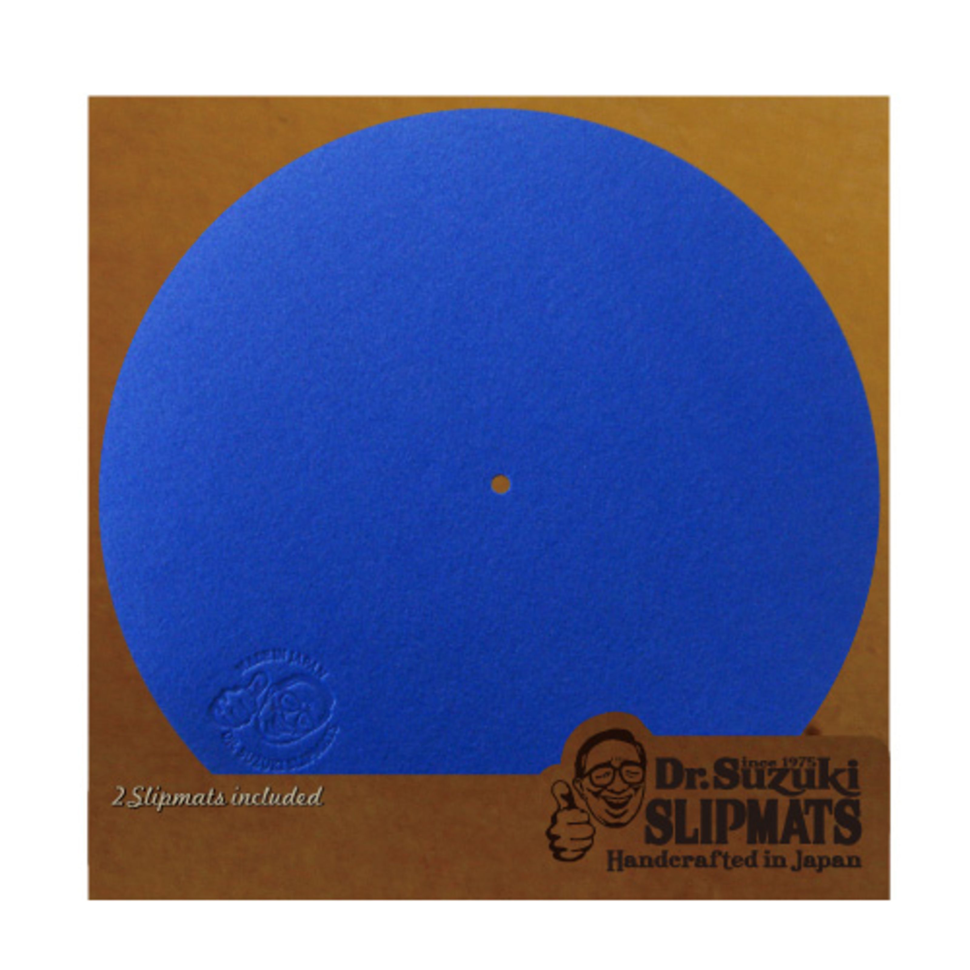 Dr. Suzuki 12' Mix Edition Slipmats blue (paar) Slipmat für Plattenspieler  Blau