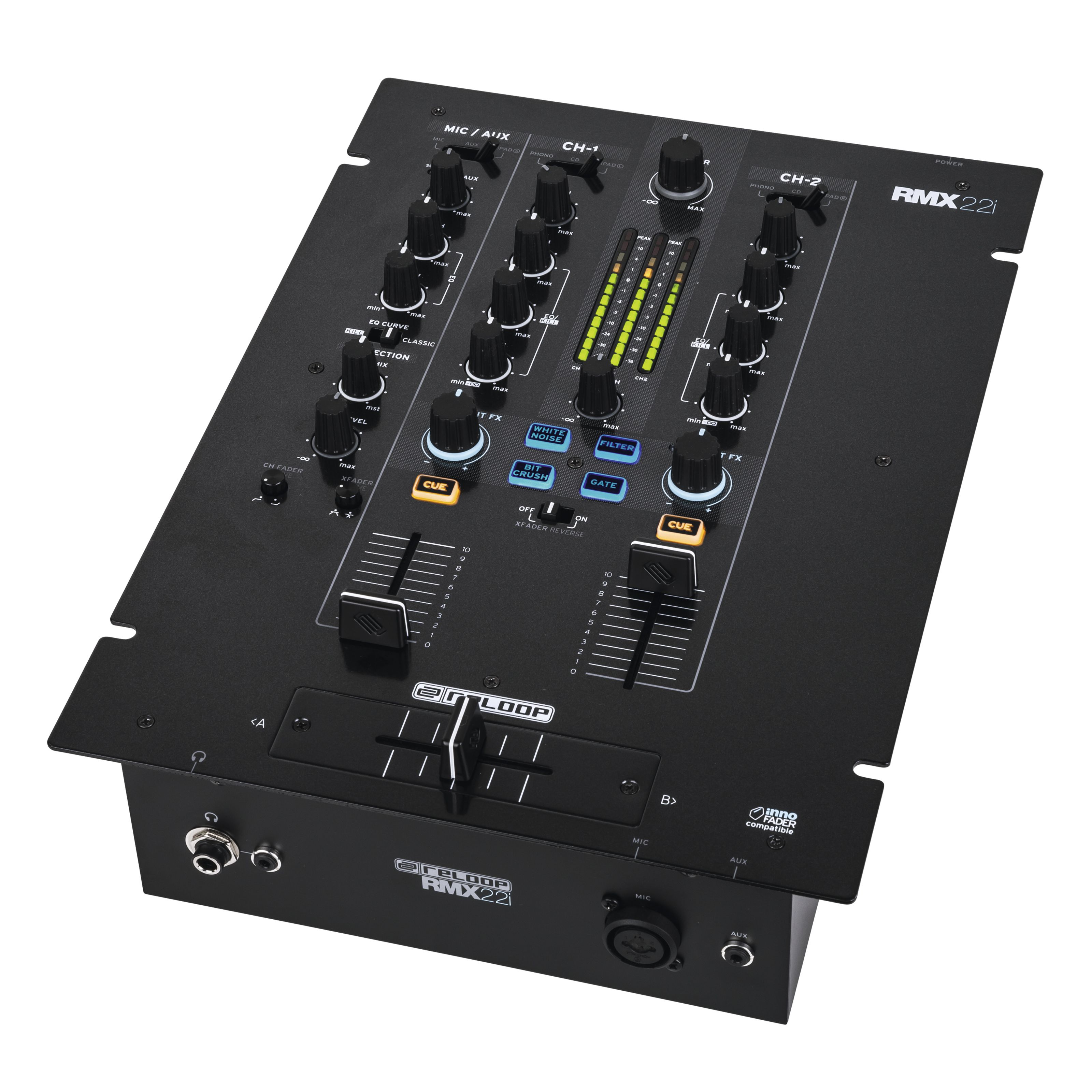 Reloop RMX-22i DJ Mixer  Schwarz