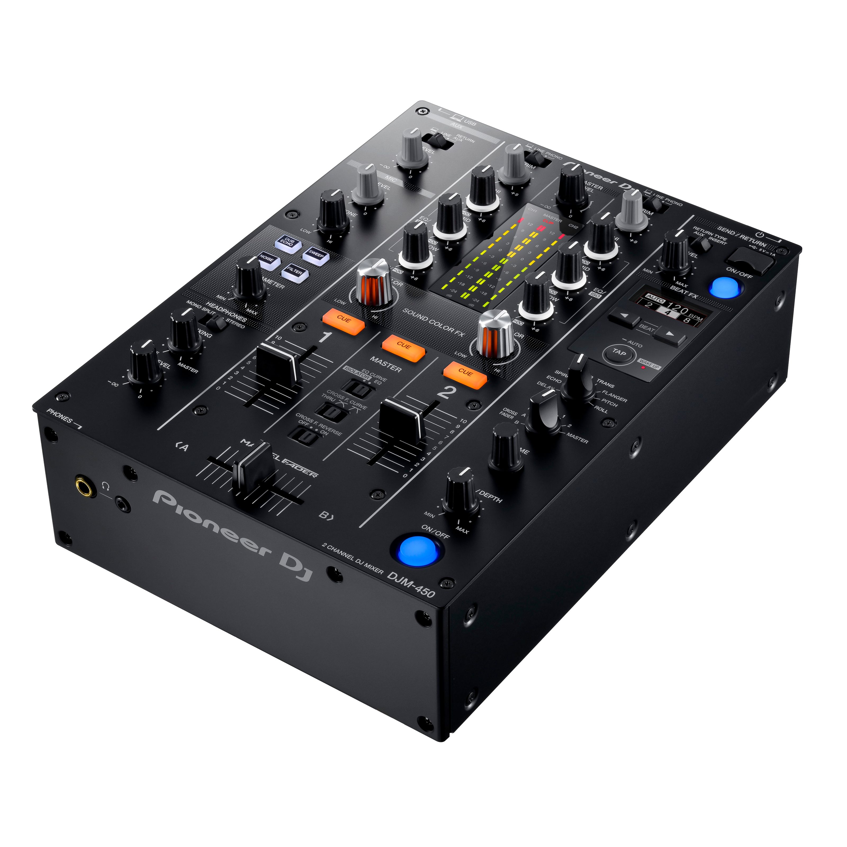 Pioneer DJ DJM-450 DJ Mixer Schwarz