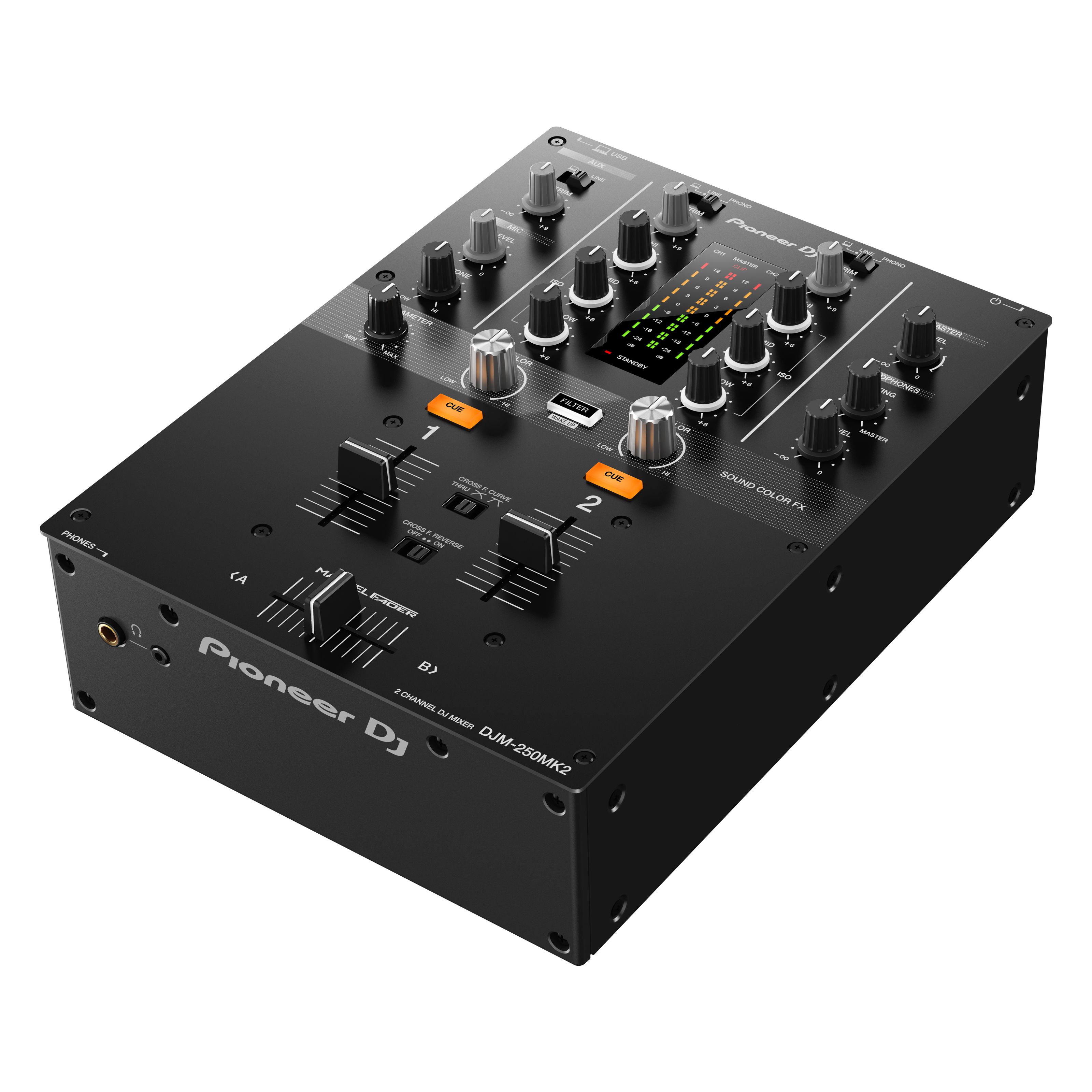 Pioneer DJ DJM-250MK2 DJ Mixer Schwarz