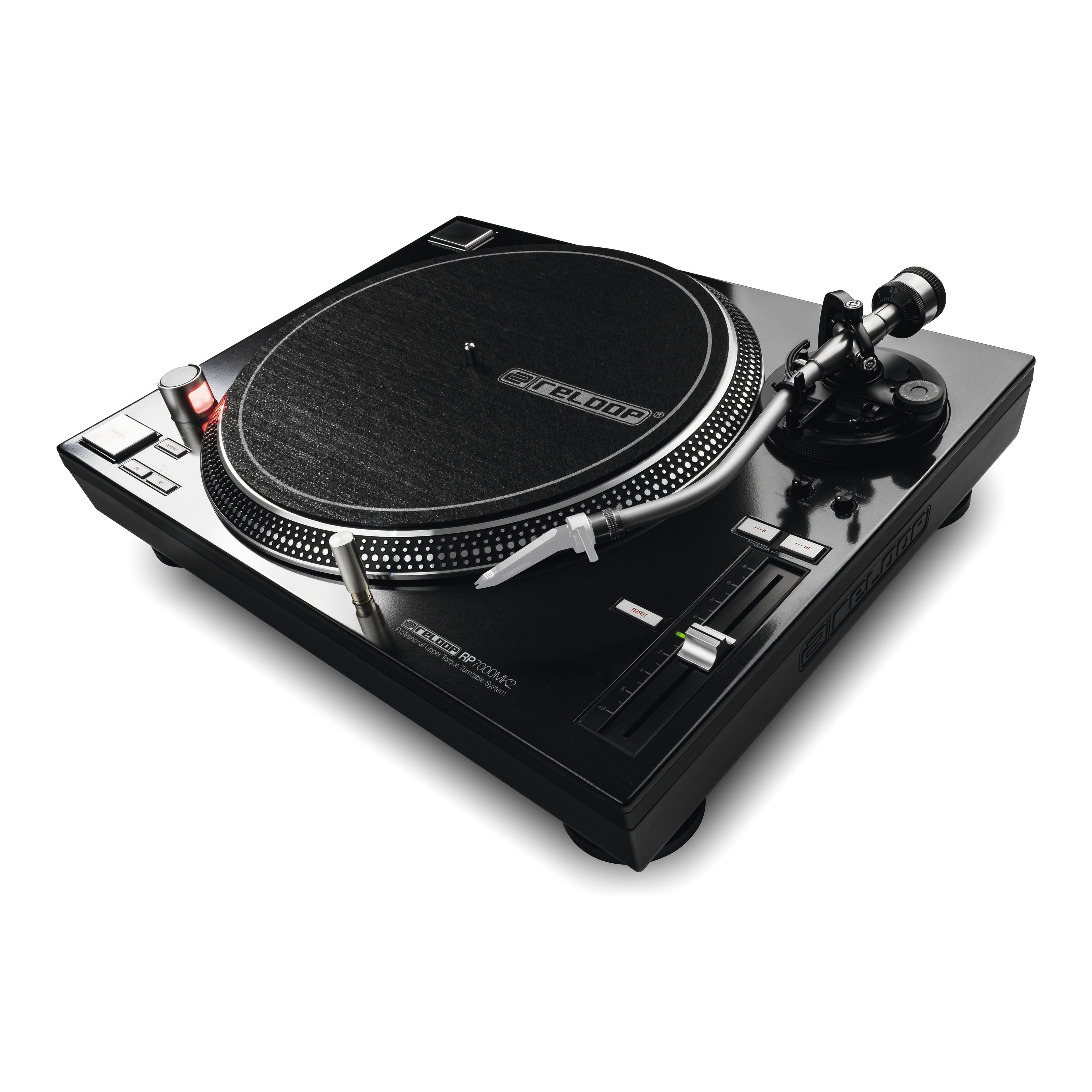 Reloop RP-7000 MK2 Black DJ-Plattenspieler  Schwarz