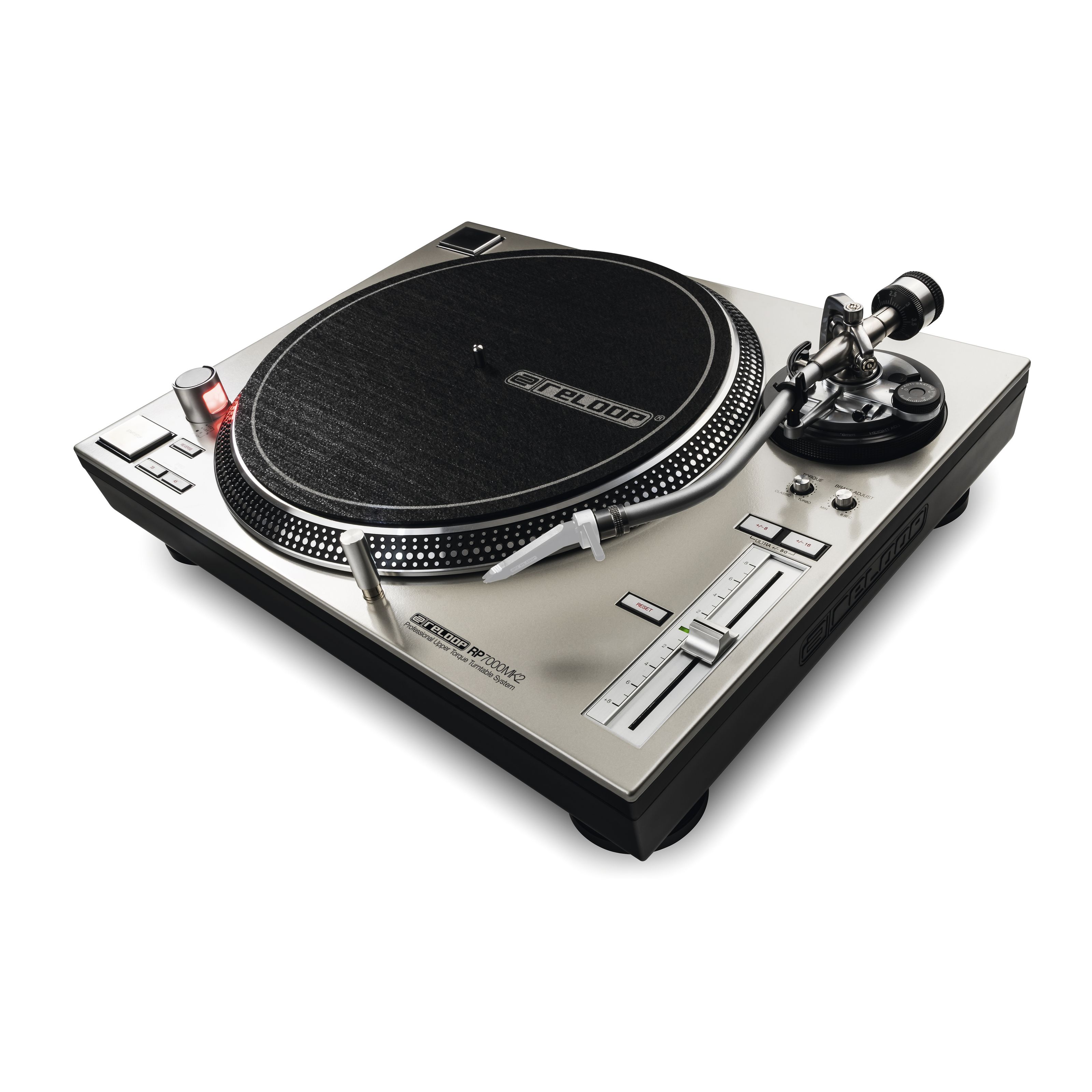 Reloop RP-7000 MK2 Silver DJ-Plattenspieler  Silber