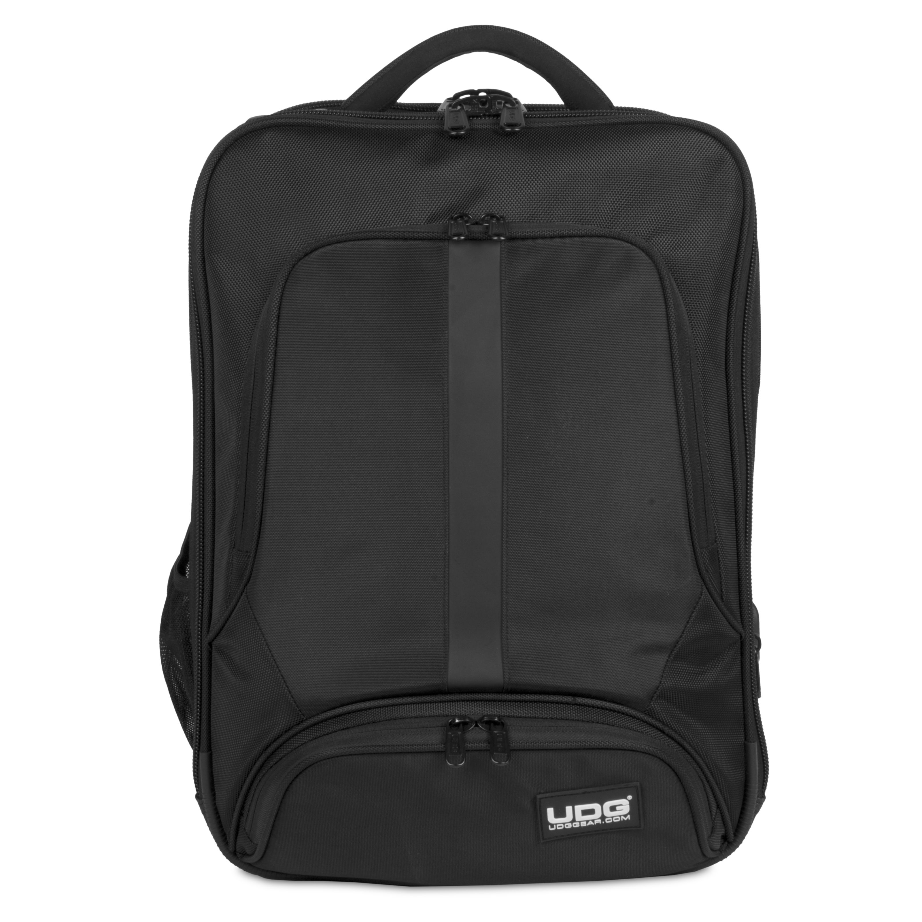 UDG Ultimate Backpack Slim Black/Orange Inside (U9108BL/OR) DJ Equipment Tasche Schwarz