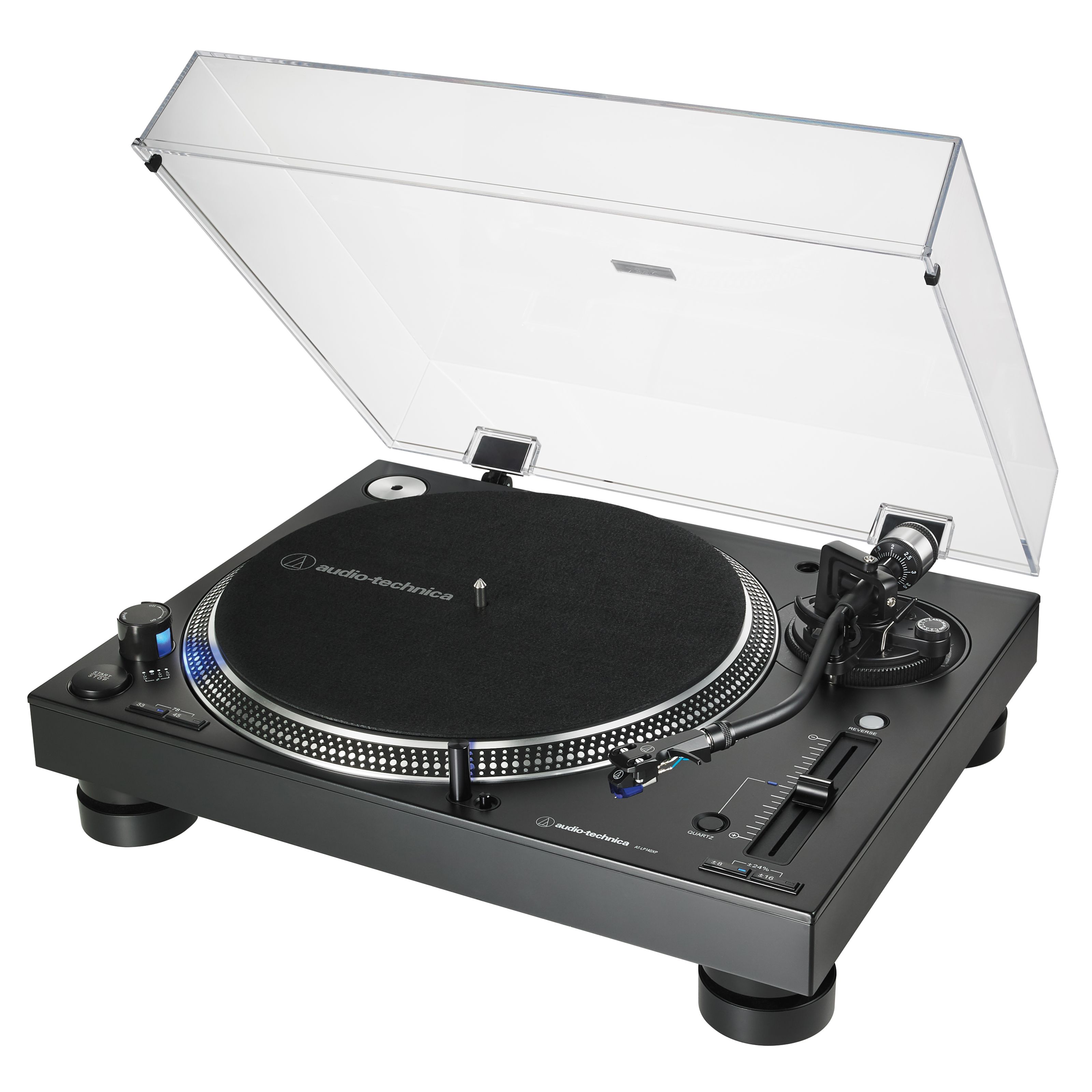 Audio-Technica AT-LP140XP-BK DJ-Plattenspieler  Schwarz