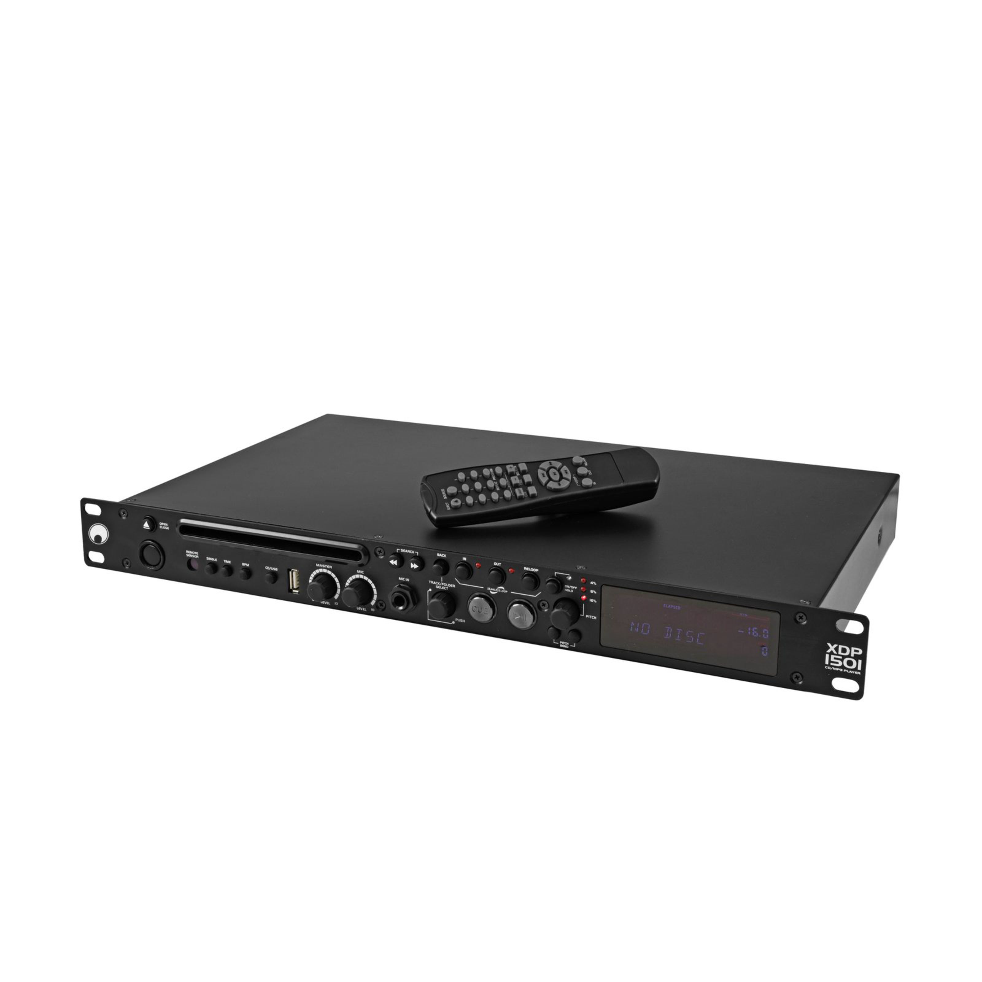 Omnitronic XDP-1501 CD/MP3-Player  Schwarz