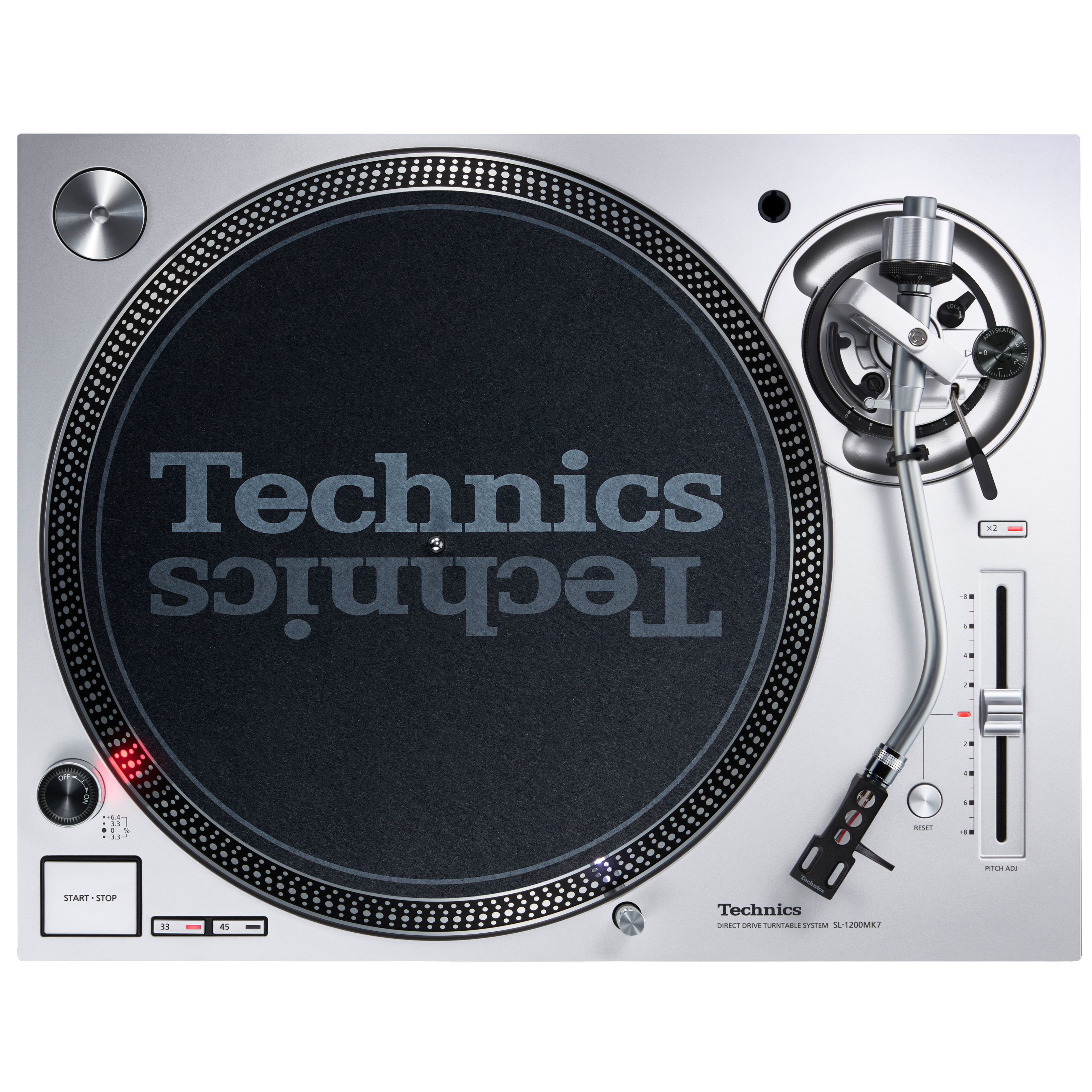 Technics SL-1200MK7 DJ-Plattenspieler  Silber