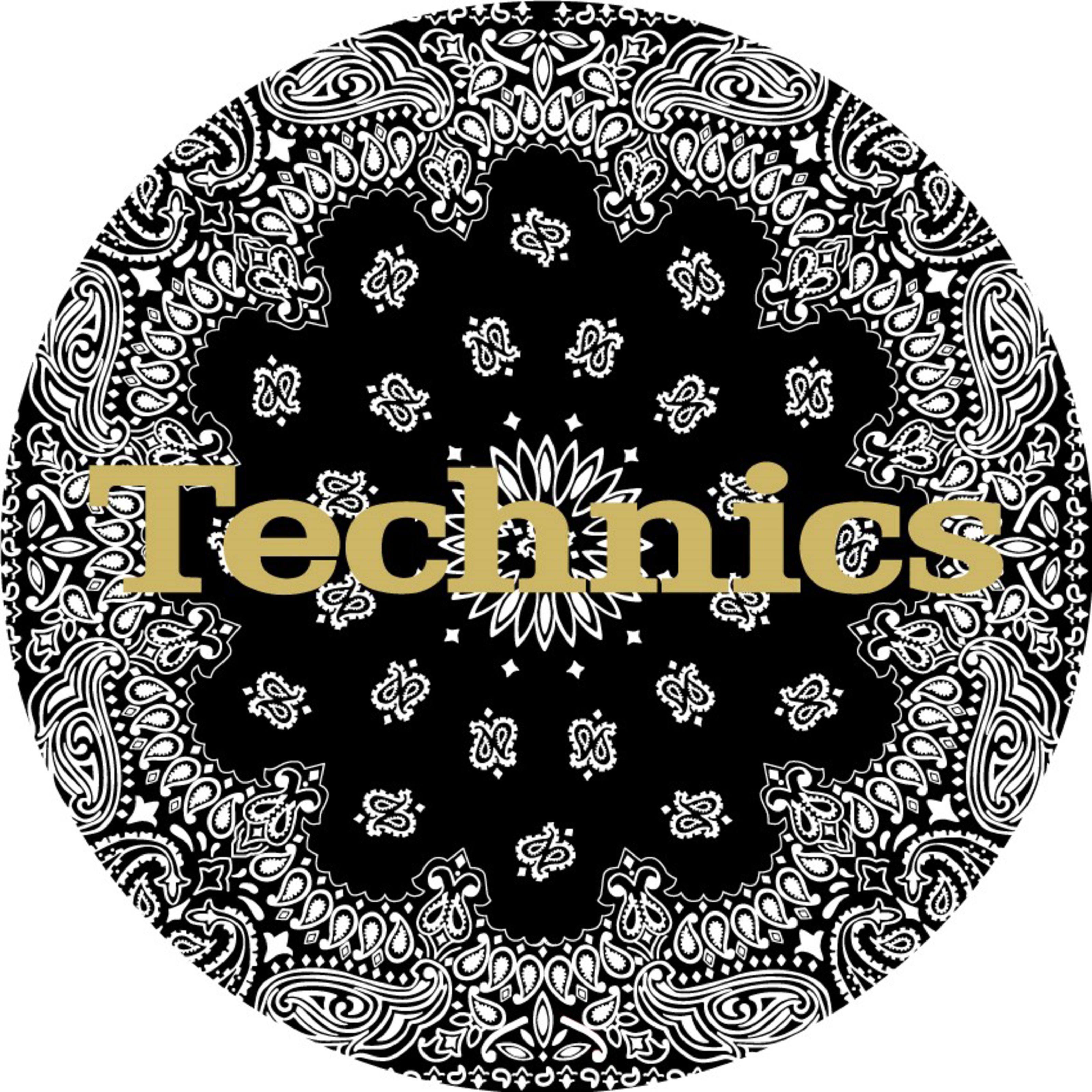 Magma Technics Slipmat Bandana 1 Slipmat für Plattenspieler  Schwarz