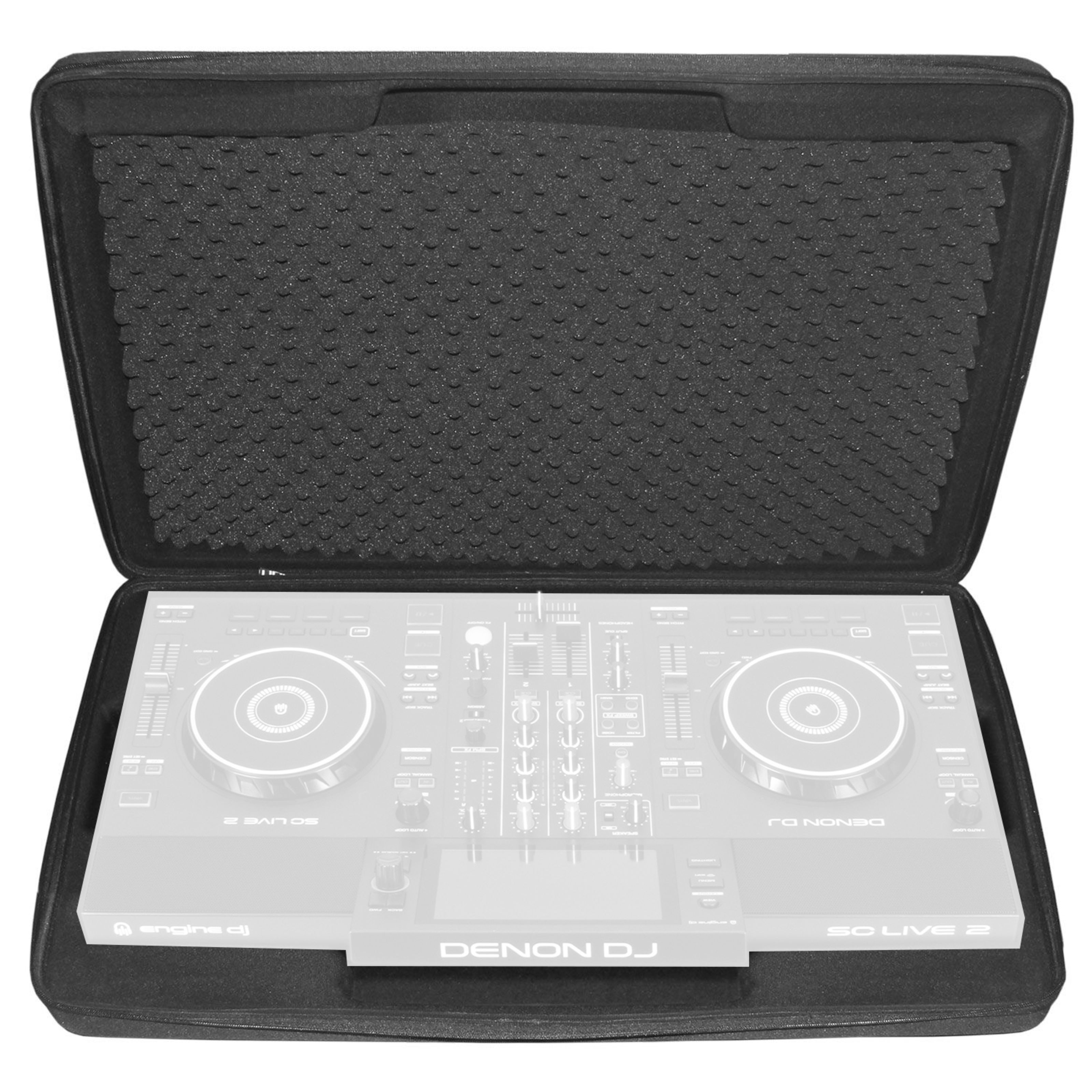 UDG Creator Denon DJ SC LIVE 2 Hardcase, Black (U8318BL) DJ Controller Case Schwarz