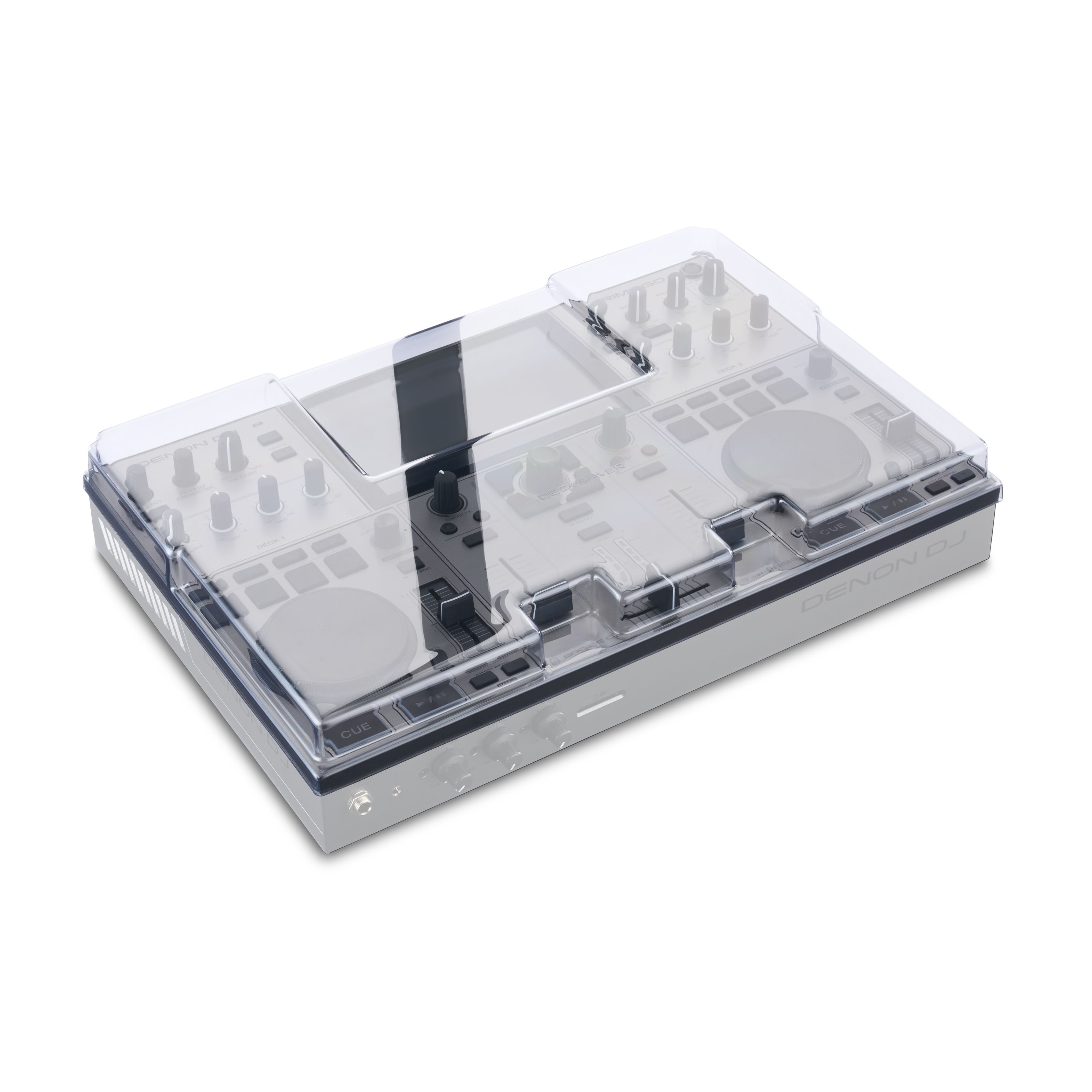 Decksaver Denon DJ Prime GO/GO+ Cover Cover für DJ Equipment Transparent