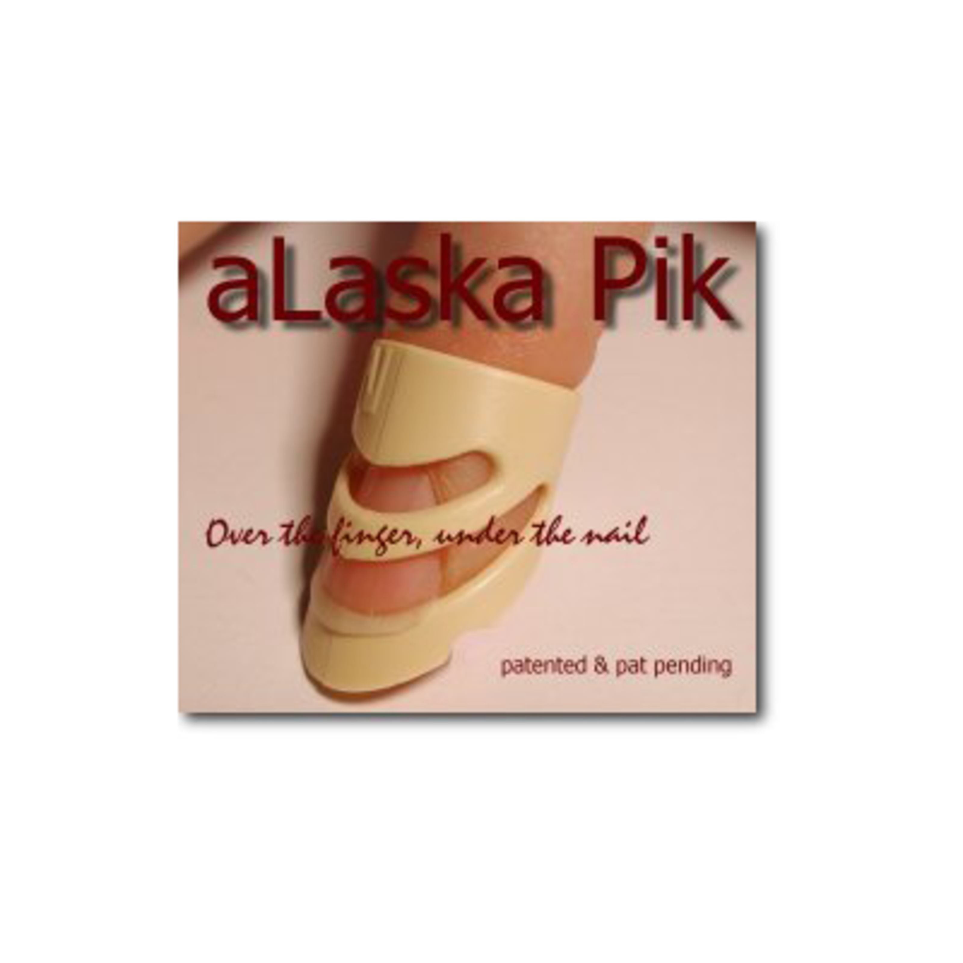 aLaska Fingerpiks Kunststoffpick,XL,größer 20mm, unzerbrechlicher Fingernagel Plektrum