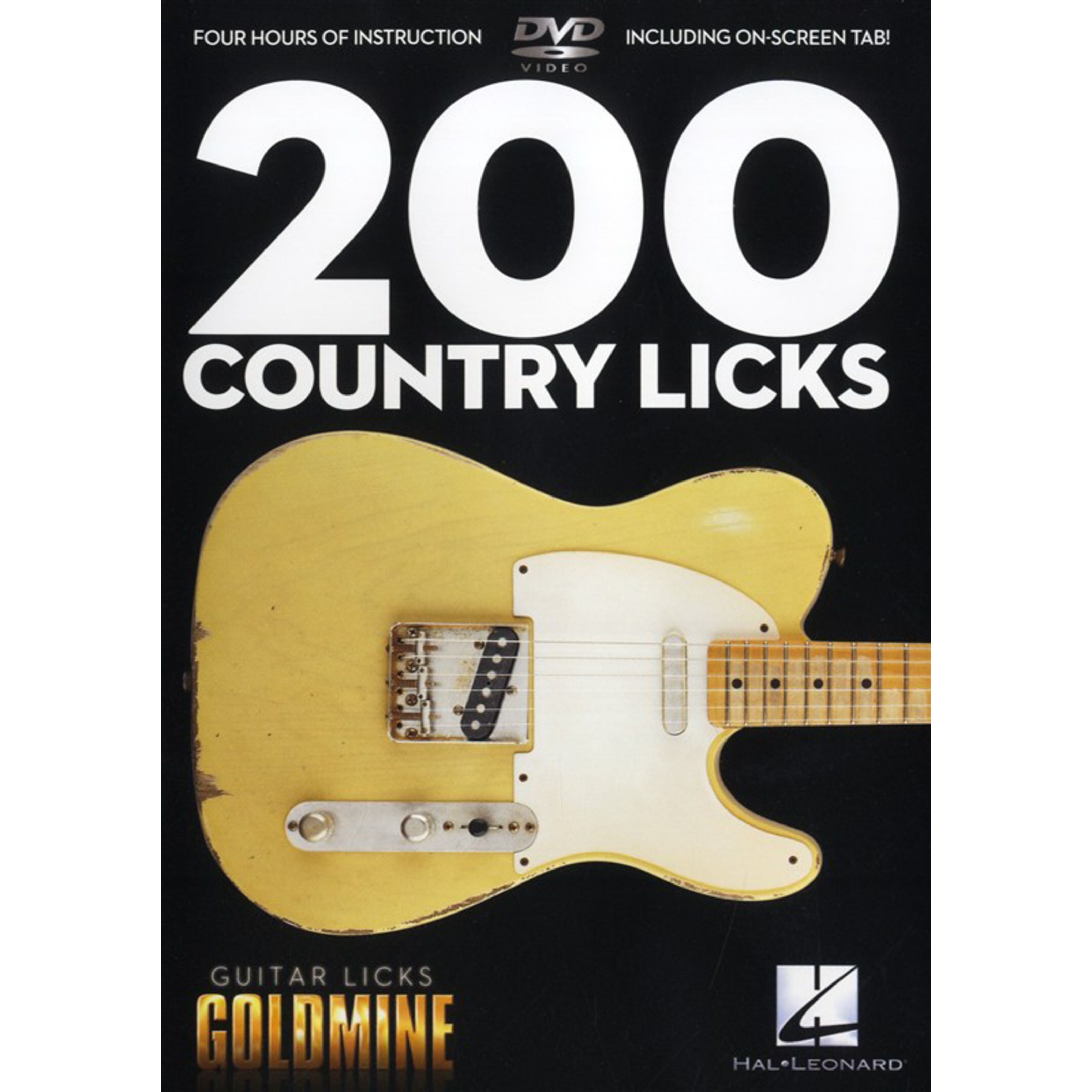 Hal Leonard 200 Country Licks DVD DVD