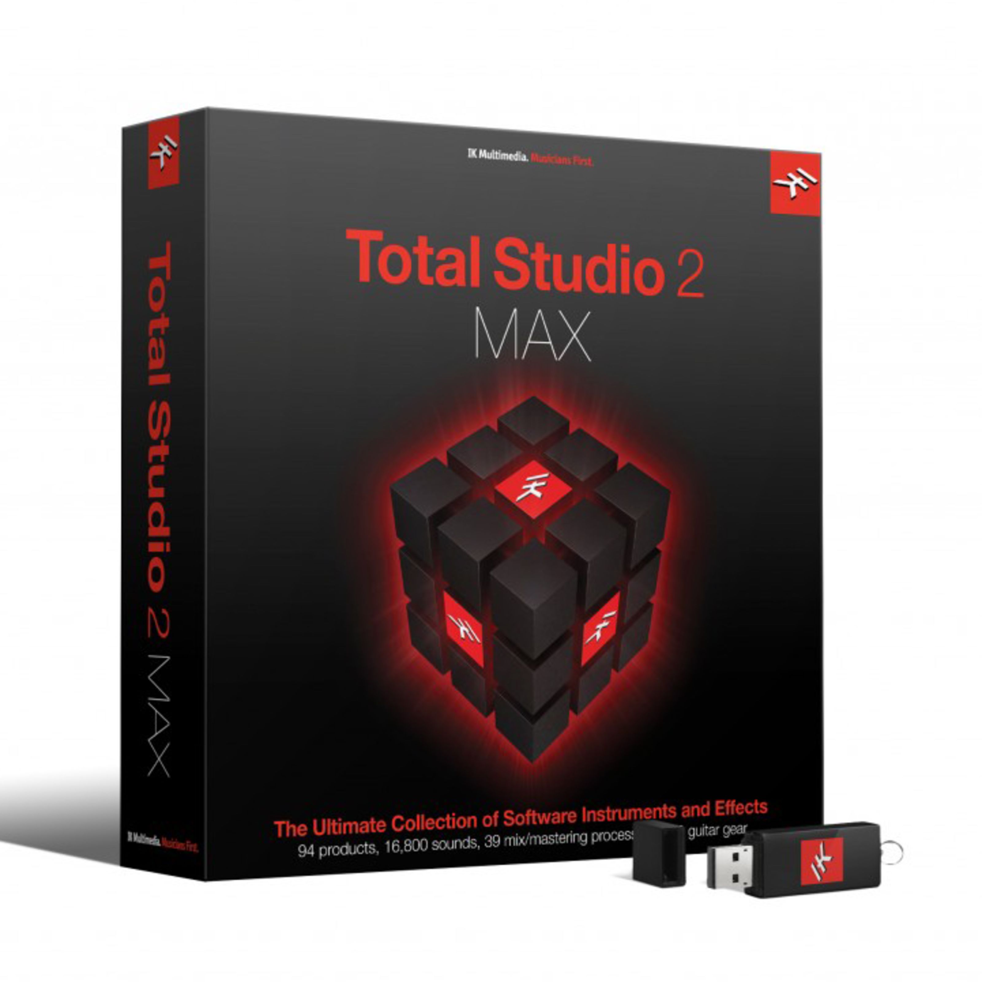 IK Multimedia Total Studio 2 MAX Crossgrade USB Stick / boxed Audio Plugin