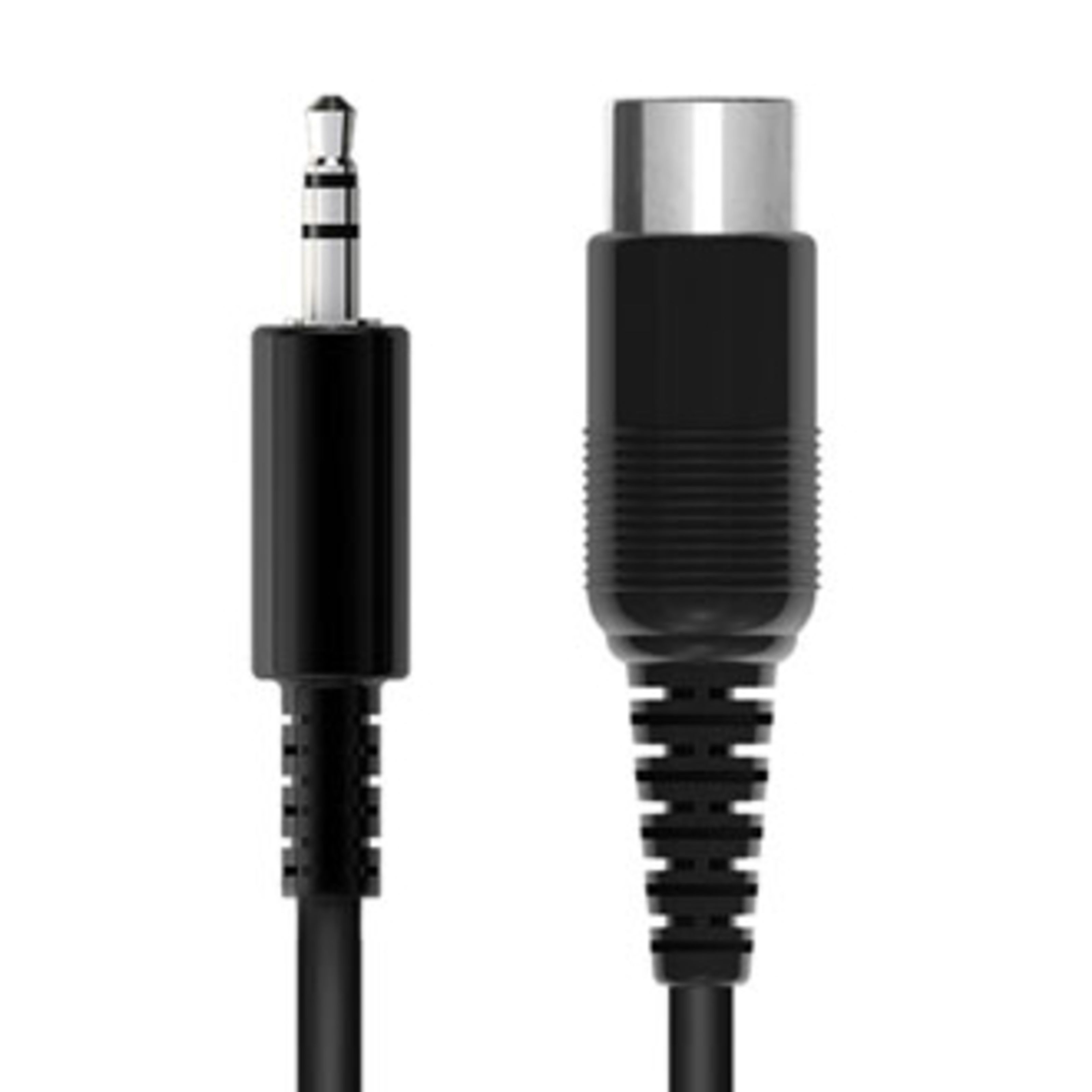 IK Multimedia TRS auf MIDI male Kabel Apple Kabel Schwarz