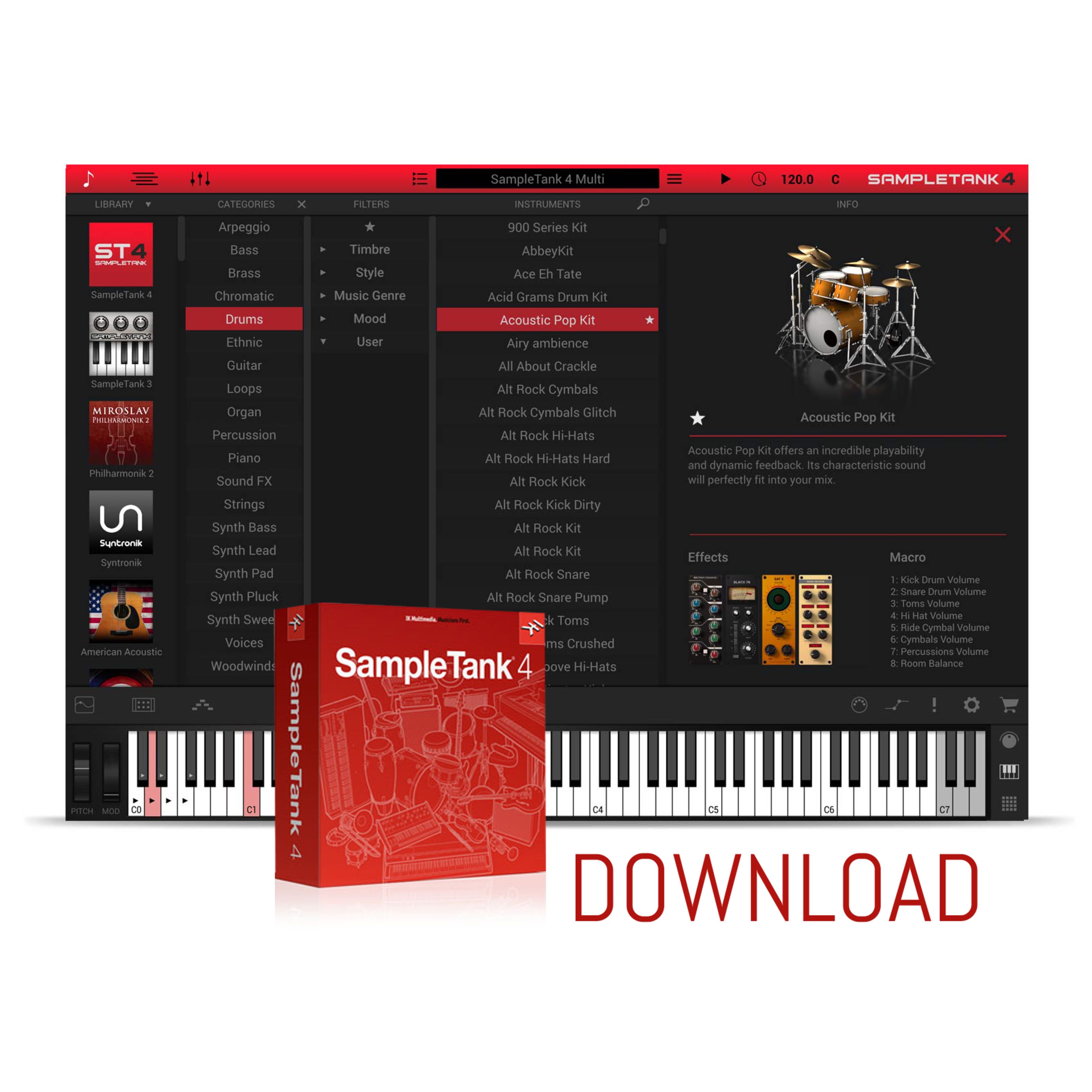IK Multimedia SampleTank 4 Upgrade License Code Software Upgrade