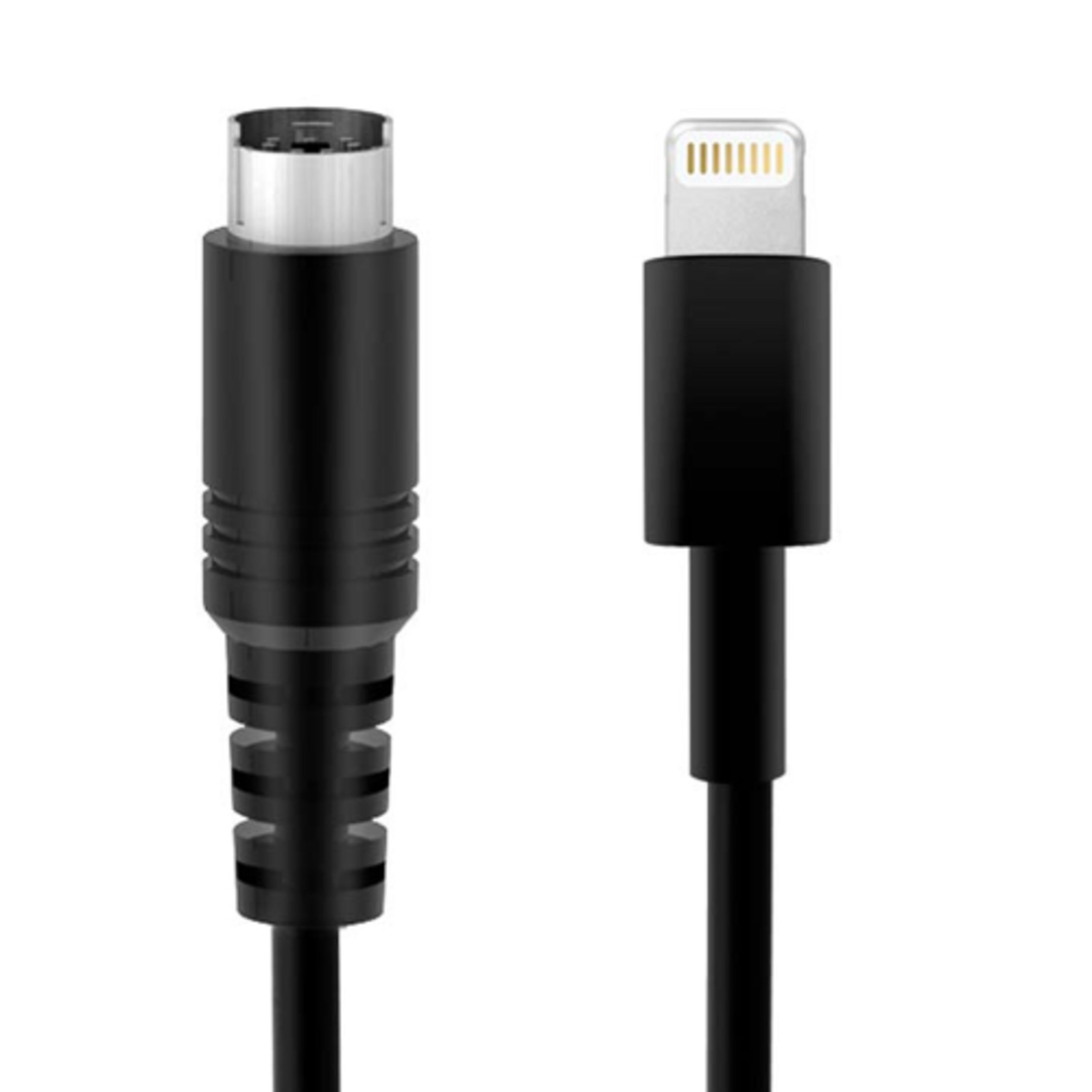IK Multimedia Lightning to Mini-DIN cable Apple Kabel Schwarz