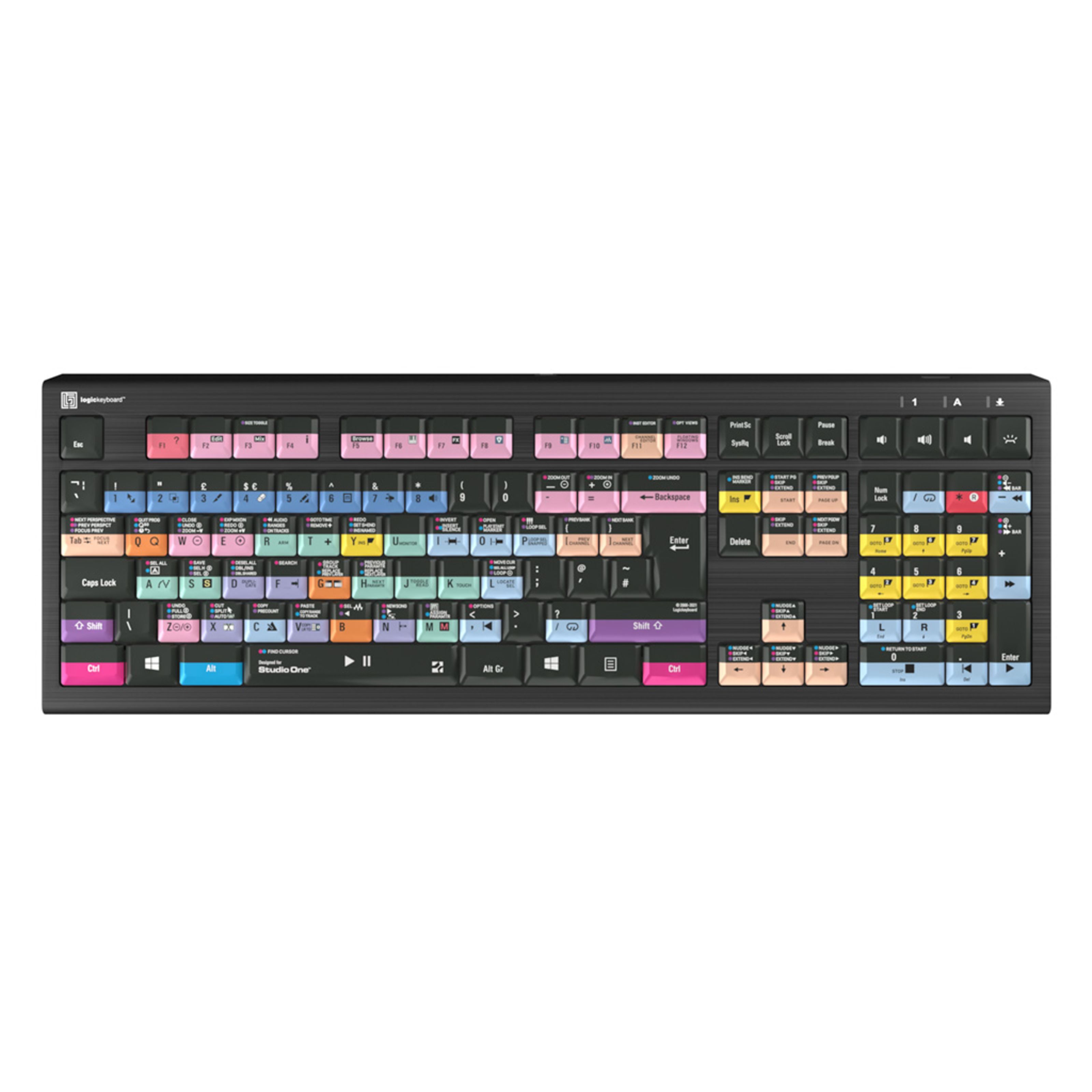 LogicKeyboard Studio One PC Astra2 UK (PC) Studio One Tastatur english Tastatur