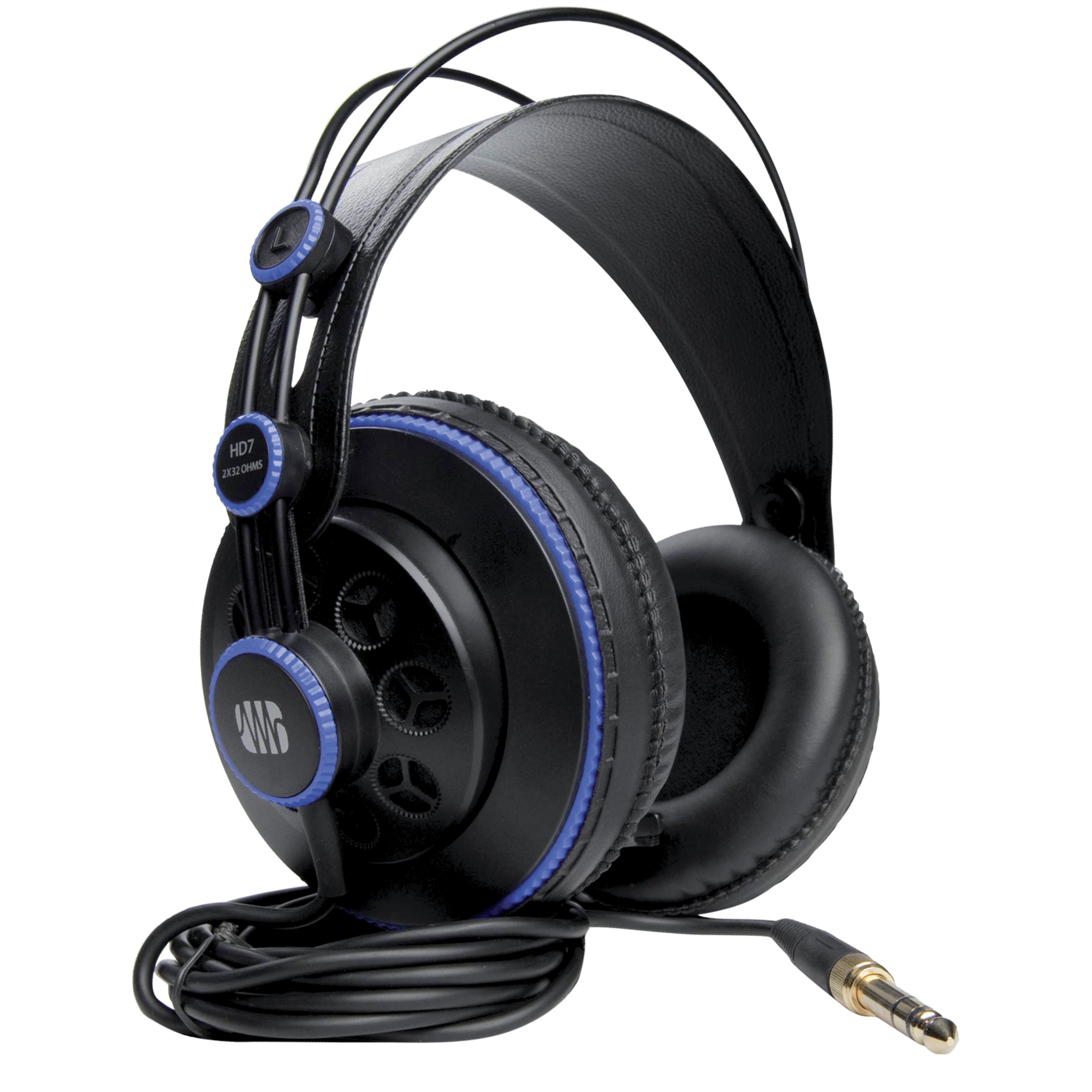 Presonus HD 7 Studio Kopfhörer, halboffen Kopfhörer offen  Schwarz