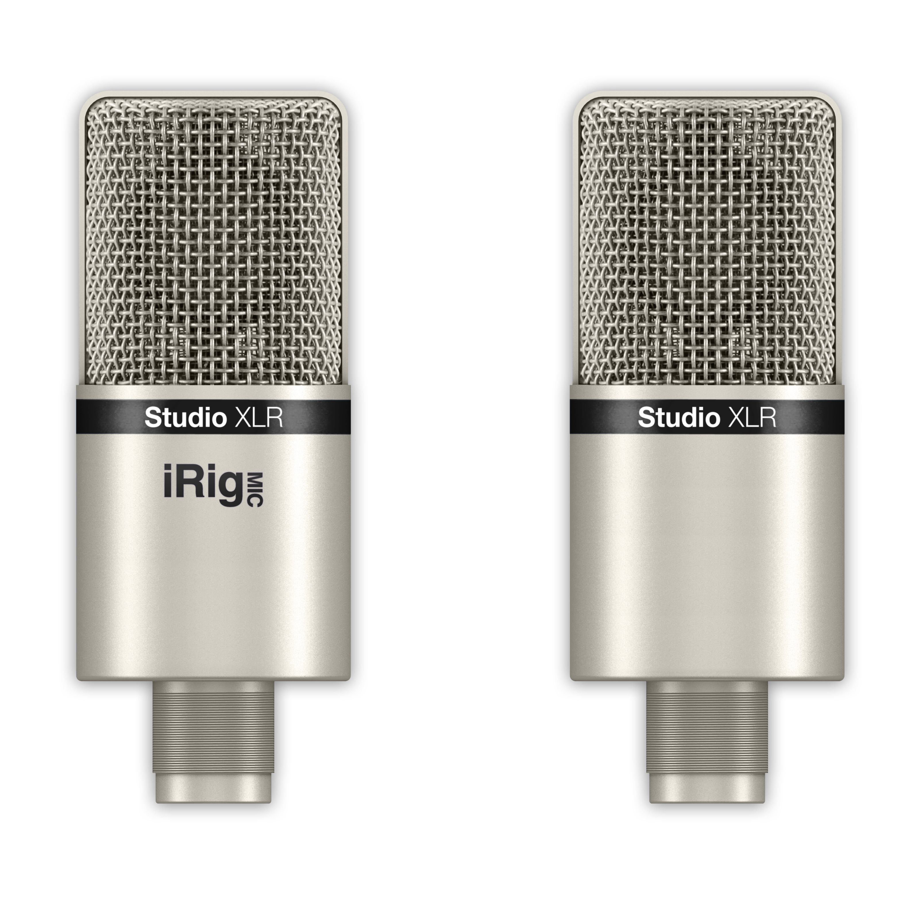 IK Multimedia iRig Mic Studio XLR Kondensatormikrofon XLR 3 Pol Silber