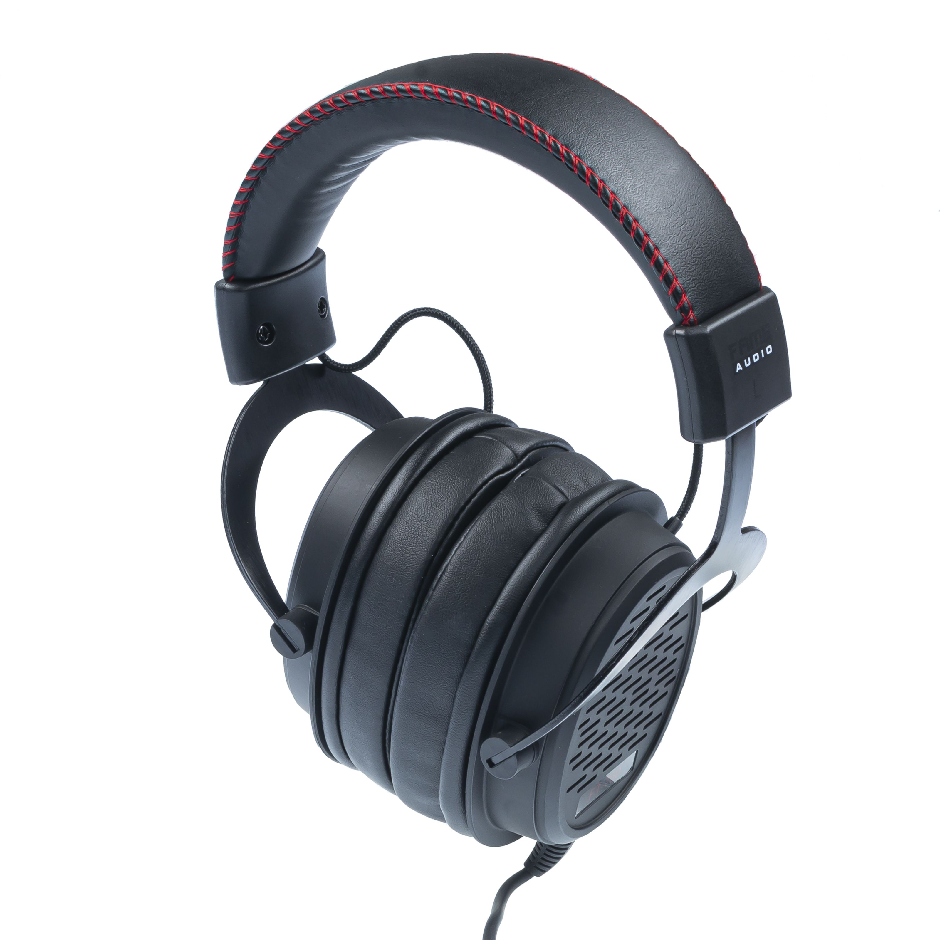 Fame FT-750 Studio Kopfhörer halboffen HiFi Kopfhörer Schwarz