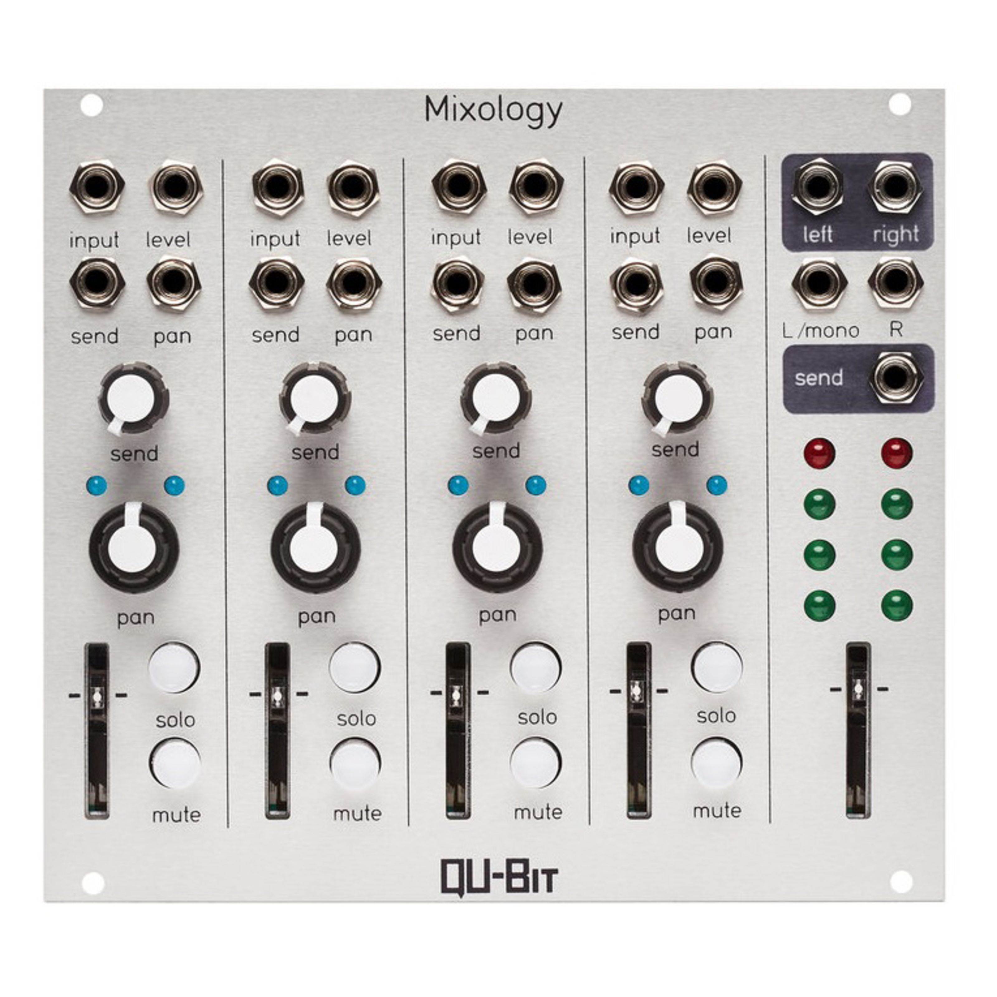 QU-Bit Mixology Mixer Modular Synthesizer