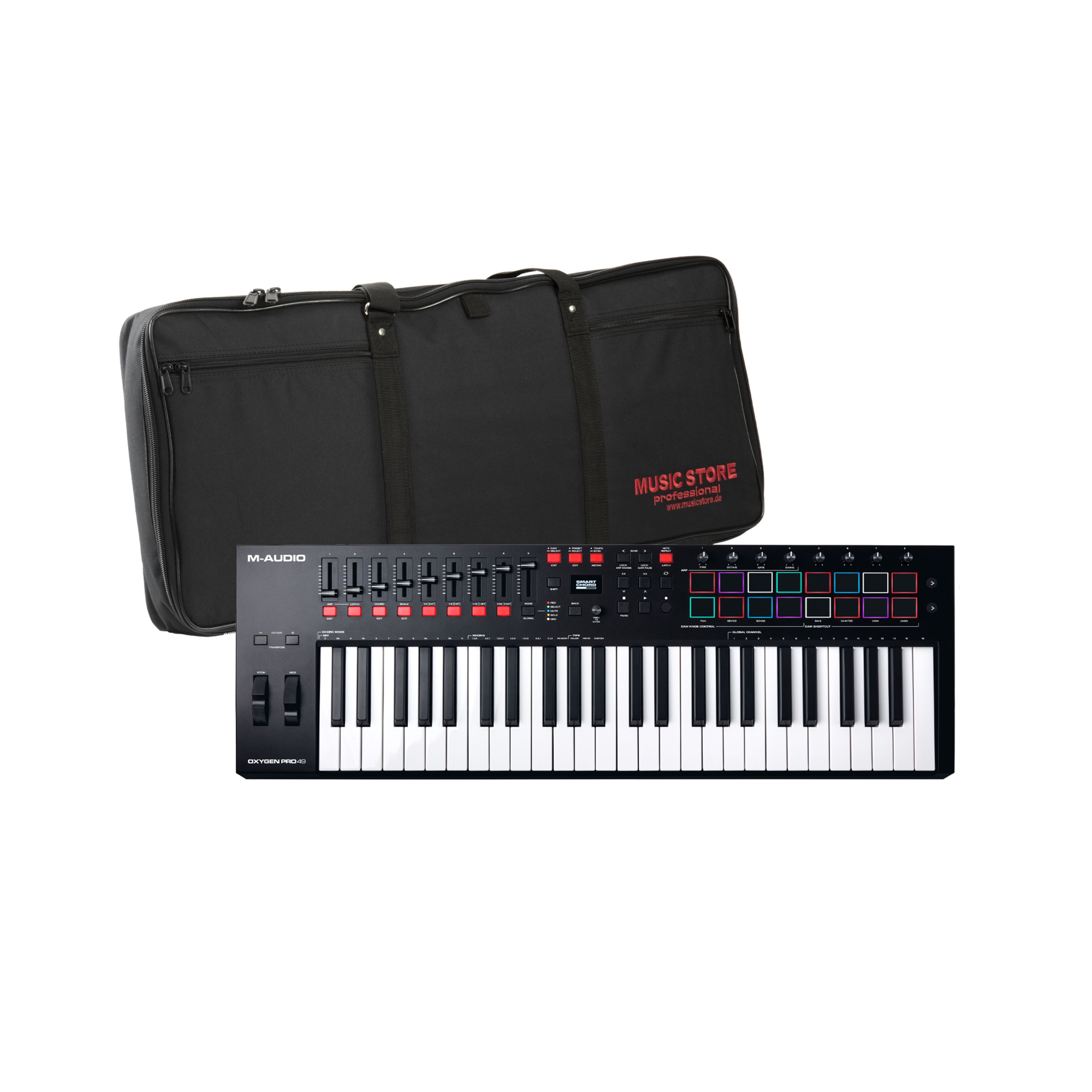 M-Audio Oxygen Pro 49 + Bag Midi Keyboard