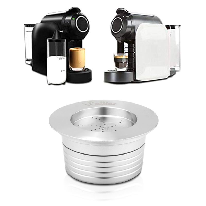 Edelstahl Kaffee Filter Nachfüllbare Kaffee Kapsel Schote Für Lavazza Blau