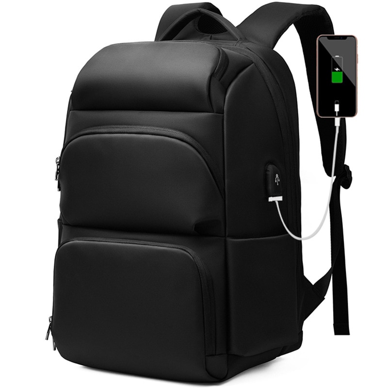 NEUE männer Rucksack Große capacit 17 zoll Laptop Rucksack Anti-Diebstahl sperren reisetasche USB Ladung schule Rucksack Geschäft Mochila