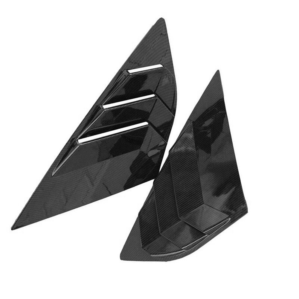 Für Ford Fokus ST RS MK3 FließTeufel 1 Paar Neue Hinten Fenster Lamellen Auto Zubehör Auto Jalousien Seite Blasdüse ABS kunststoff Lamellen entlüften