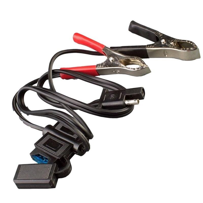 SAE schnell anschließen Stecker Verschmolzen Zu Alligator Clip Motorrad Marine Batterie Ladegerät Auto Batterie Kabel Solar- Energie Kabel 1 Meter