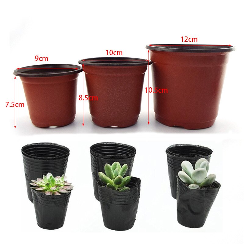 50/100Stck 6/8/12cm anlage wachsen topf garten Samen Kindergarten Tassen pflanzer Anlasser garten sämling töpfe Kraut vegs Hause Werkzeug