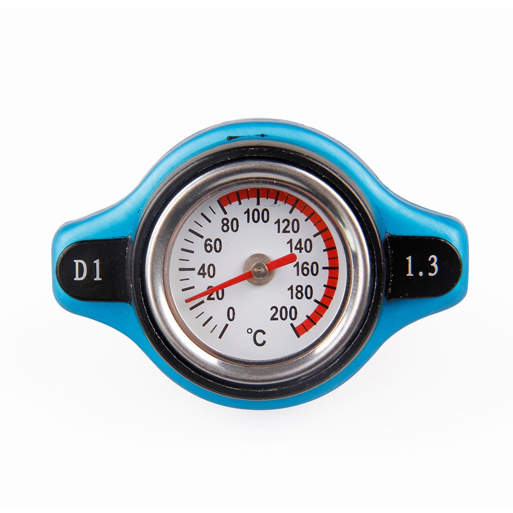 Auto Motorrad Styling D1 spez Thermo Kühler Kappe Panzer Abdeckung Wasser Temperatur Messgerät mit Dienstprogramm Sicher 0,9 Bar/1,1 Bar/1,3 Bar