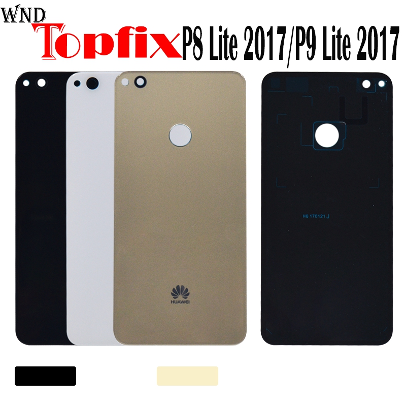 Für Huawei P8 Lite Zurück Glas Batterie Abdeckung Für Huawei P9 Lite Zurück Glas Abdeckung Hinten Tür Gehäbenutzen fallen Ersatz