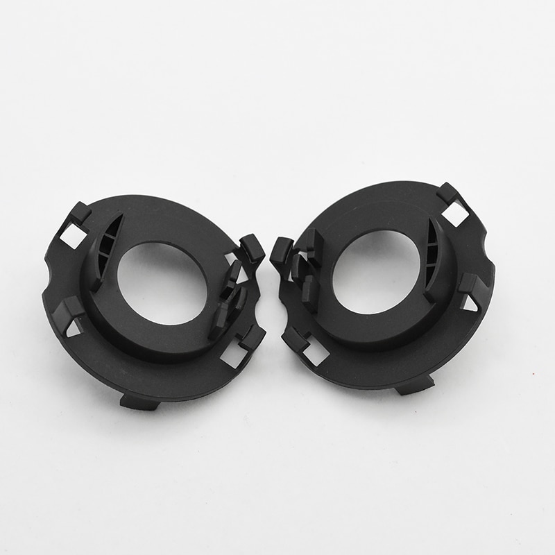 2Stck LED Scheinwerfer Birne Adapter H7 LED Scheinwerfer Lampen Halfter Adapter Basis Für Kia Rio LED birne Adapter H7