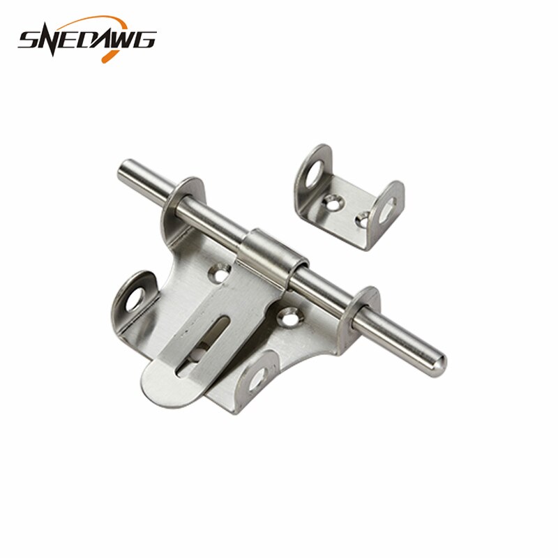Solide Edelstahl Tür Bolzen Haus Sicherheit 120x45mm Fass Bolzen Hause Tor Fenster Sicherheit Hardware- Fass Bolzen sperren verriegeln