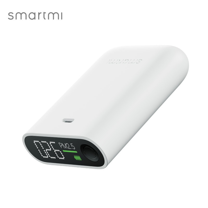Smartmi PM 2,5 Luft Detektor Tragbare Empfindliche Luft Tester LED-bildschirm Drei-farbe Digital Anzeige