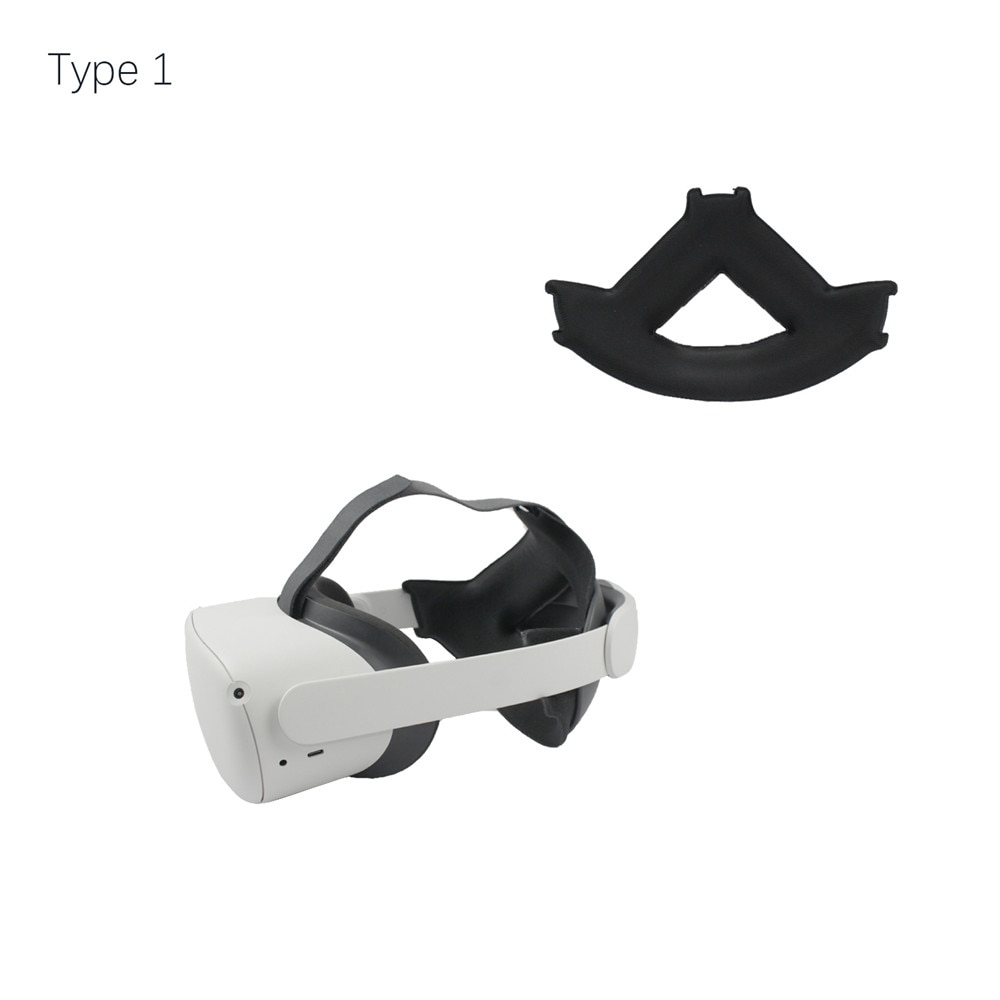 VR Kopf Gurt Pad für Oculus Suche 2 Elite Helm VR Headset Reduzieren Kopf Druck Stirnband Befestigung Kissen Schaum Nicht-Unterhose Pad