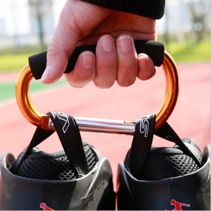 Große Rolle schuhe Aluminium legierung schuhe schnalle schuhe multi-funktion griff bergsteigen haken rollschuhe zubehör