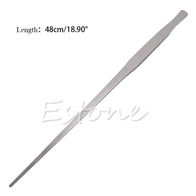 Aquarium Live-Panzer Kurve Anlage Lange Zange Edelstahl Pinzette 27/38/48cm B85C