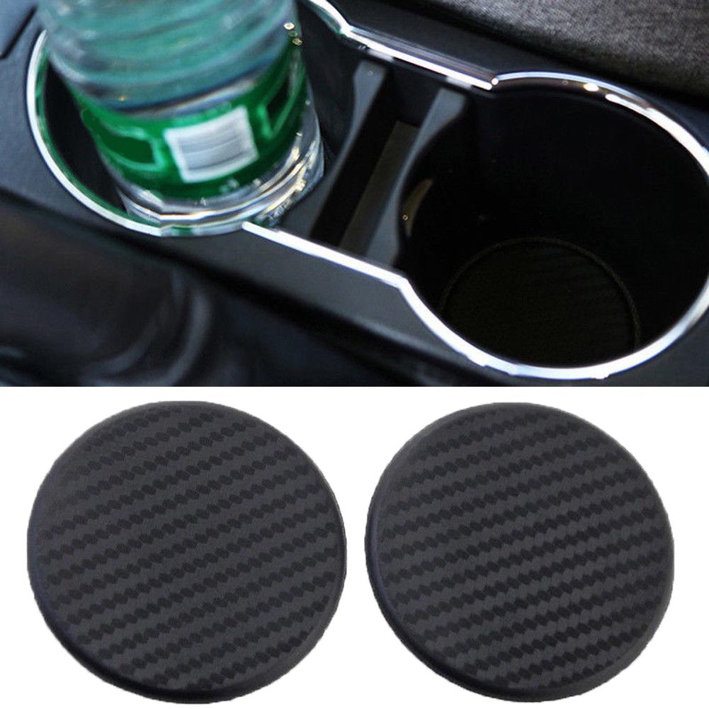 2 stücke Auto wasser bahn weichen gummi nicht-Unterhose matt Auto innen dekoration schutz tragen-beständig Leise-Pad Auto lagerung Pad